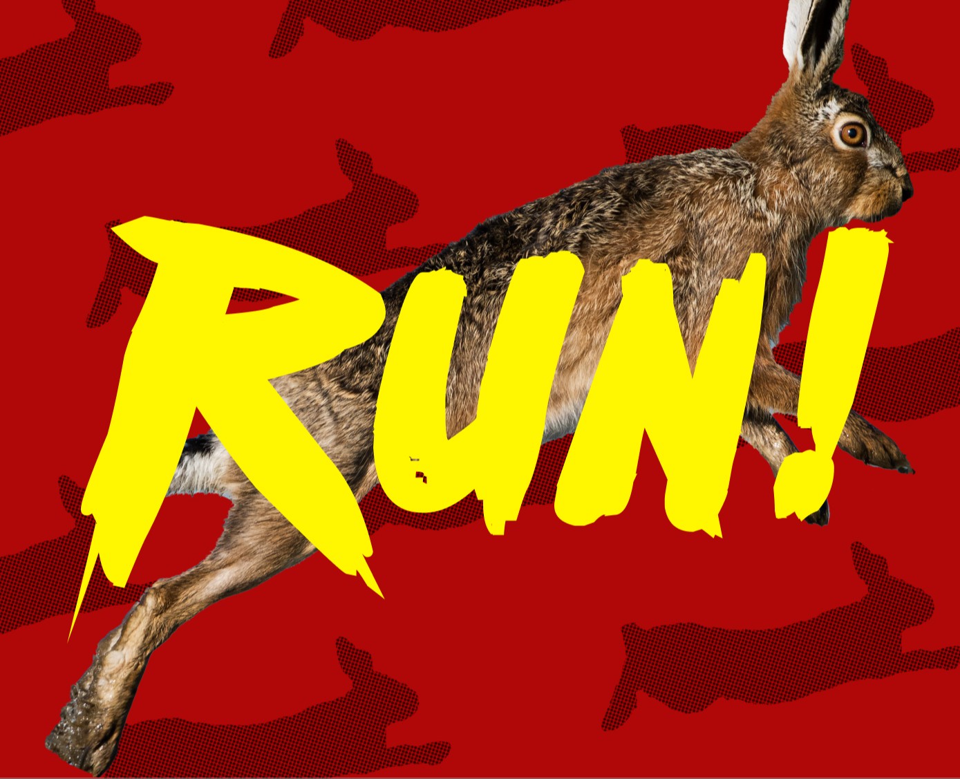 run/hide/fight | Серия постеров — Графика на Dprofile
