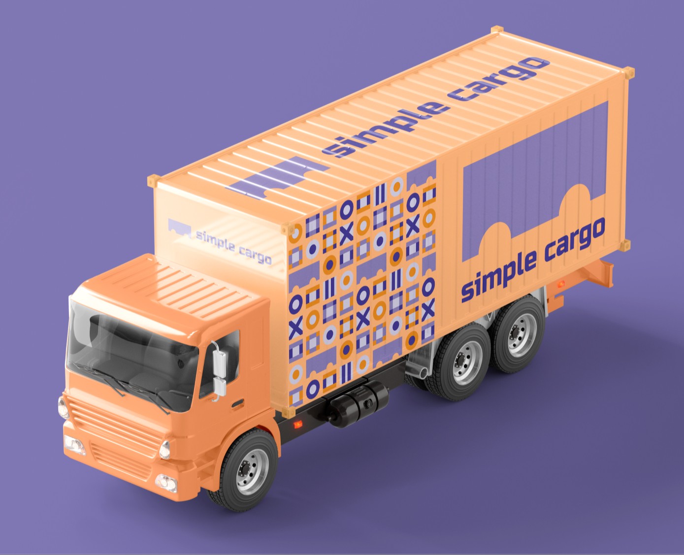 simple cargo | Брендинг грузовой компании — Брендинг, Графика на Dprofile
