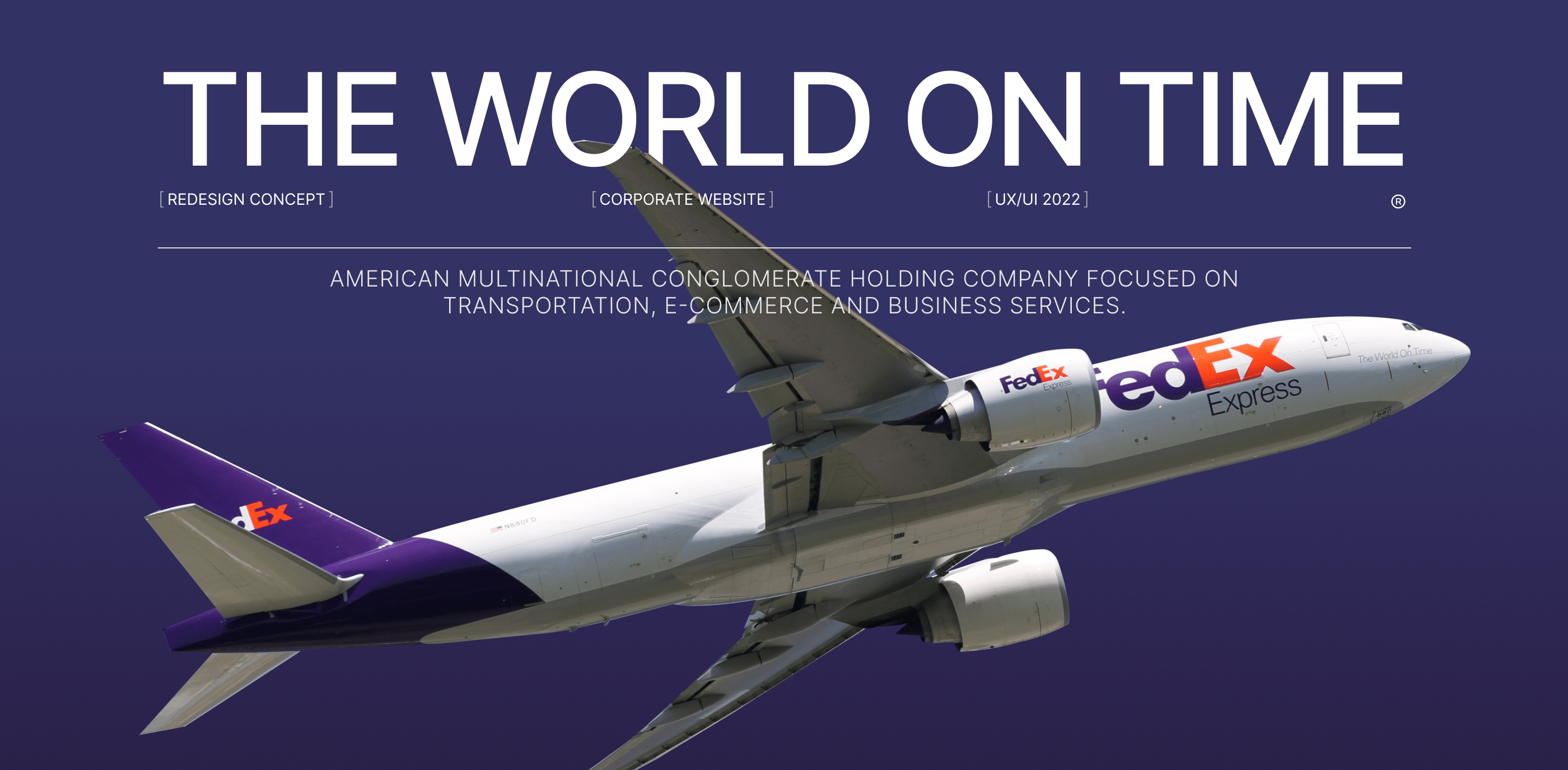 Fedex | corporate website redesign — Изображение №1 — Интерфейсы на Dprofile