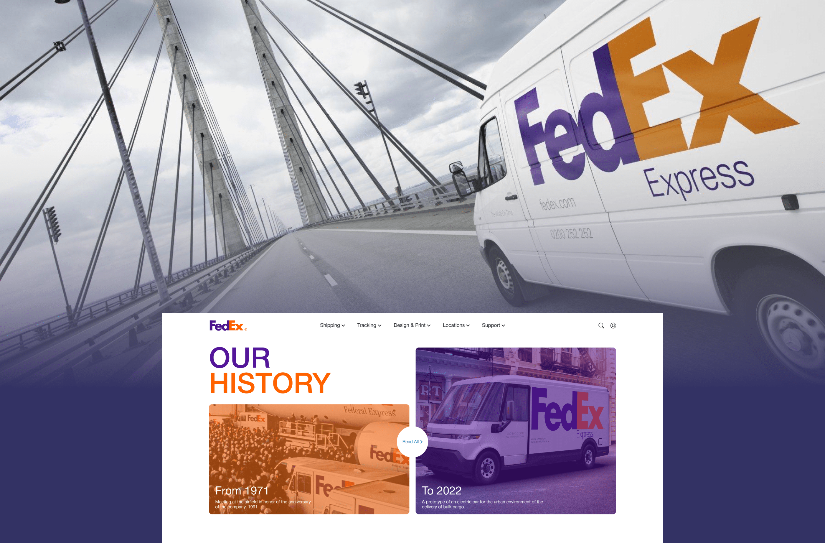 Fedex | corporate website redesign — Изображение №13 — Интерфейсы на Dprofile