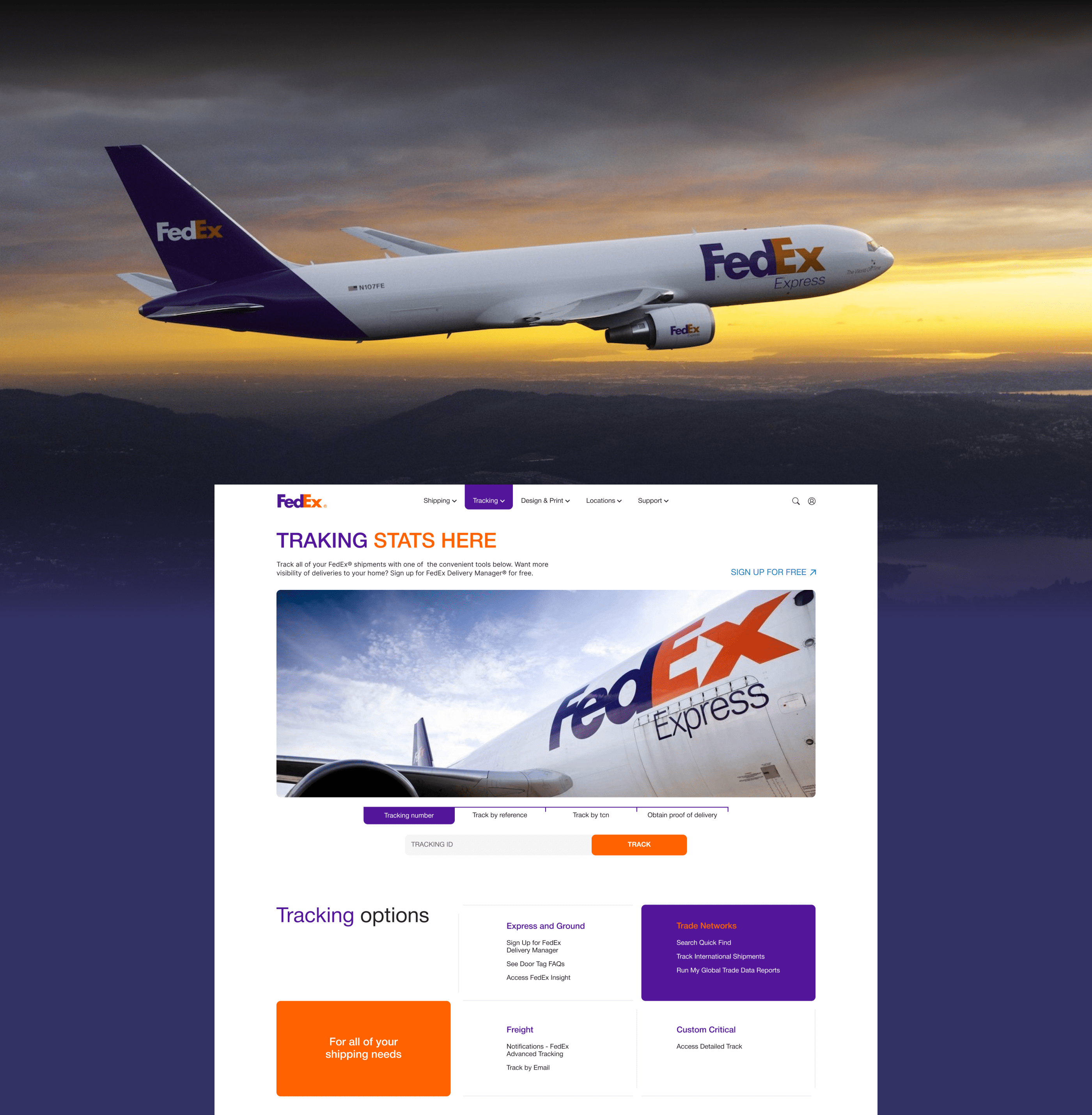 Fedex | corporate website redesign — Изображение №7 — Интерфейсы на Dprofile
