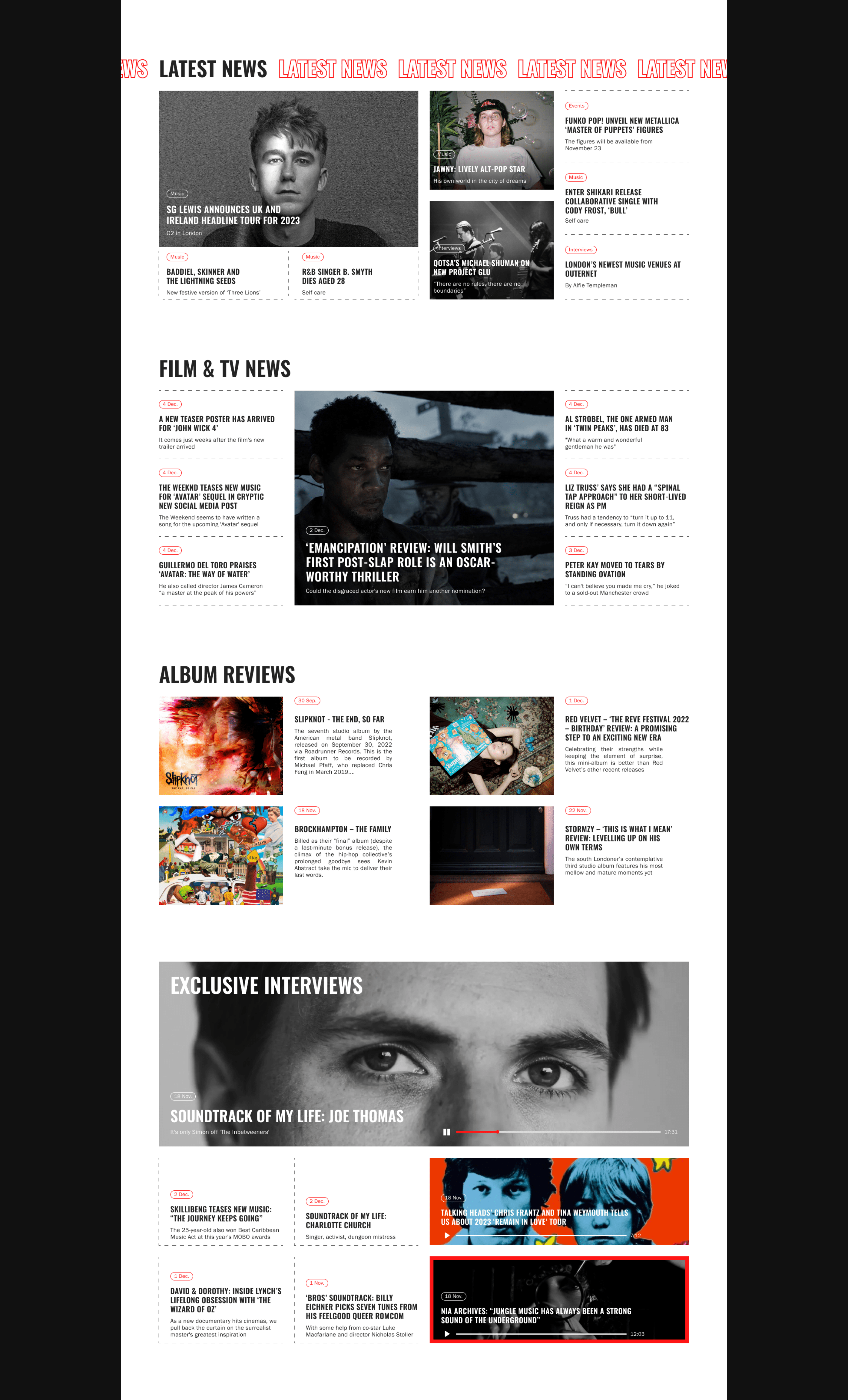 NME / News Magazine — Изображение №3 — Интерфейсы, Брендинг на Dprofile