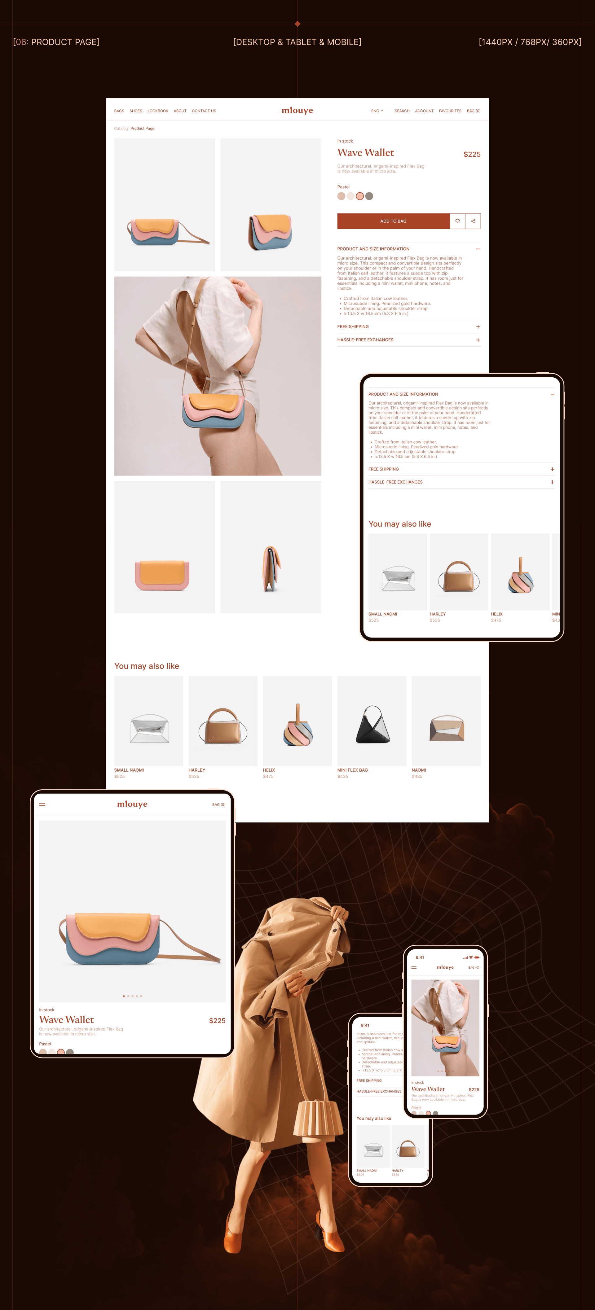 MLOUYE | E-commerce — Изображение №10 — Интерфейсы, Маркетинг на Dprofile