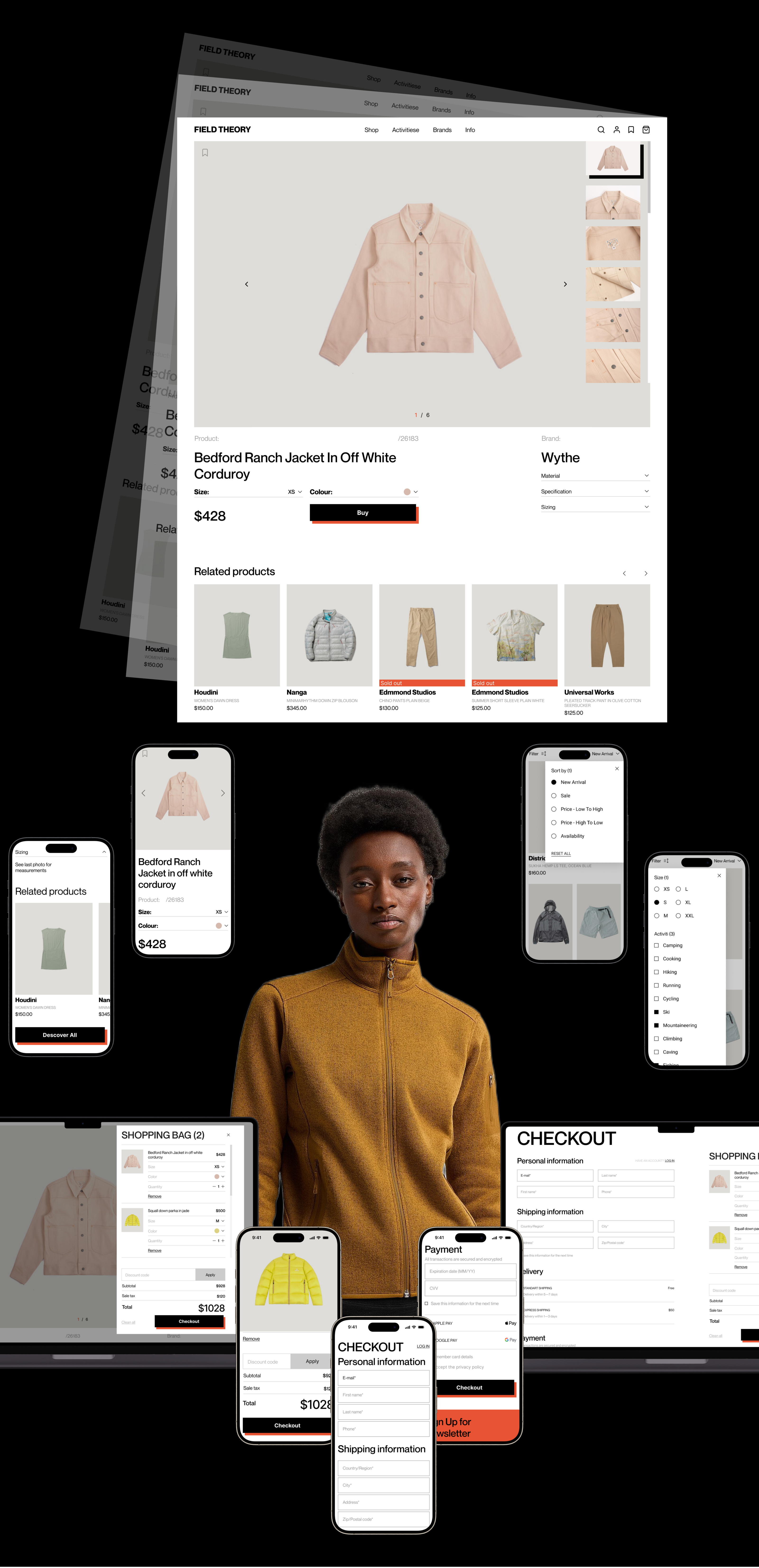 Field Theory |  E- commerce — Изображение №7 — Интерфейсы на Dprofile