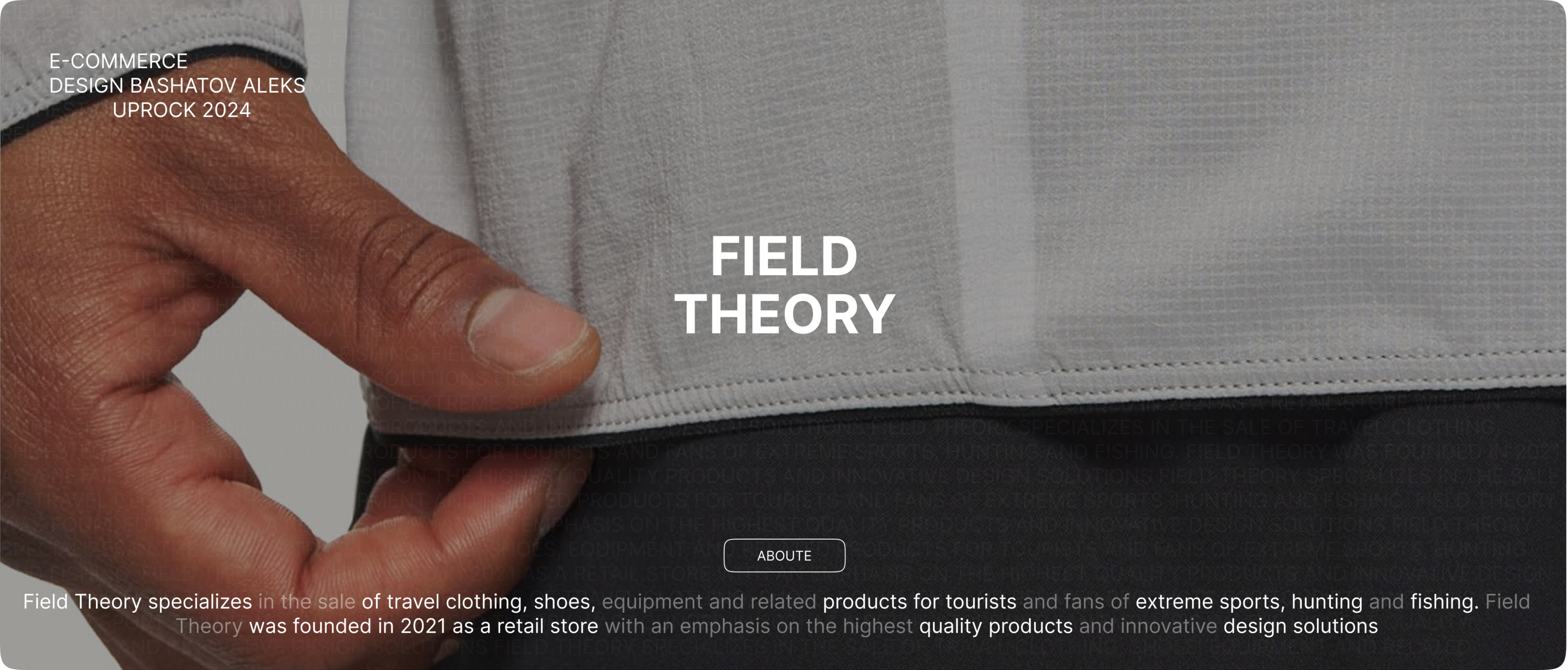 Field Theory |  E- commerce — Изображение №1 — Интерфейсы на Dprofile