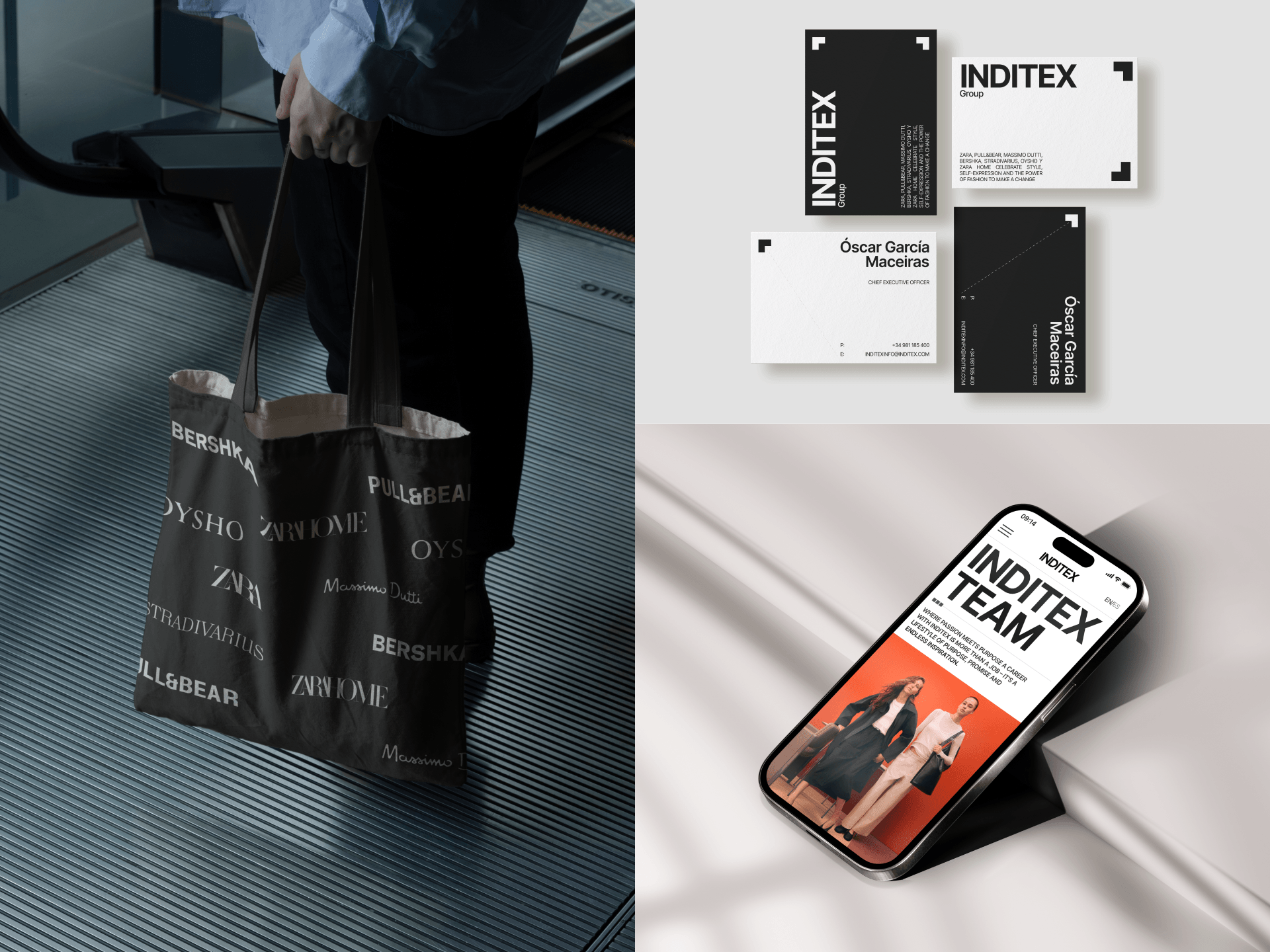 INDITEX | Corporate website — Изображение №8 — Интерфейсы, Анимация на Dprofile