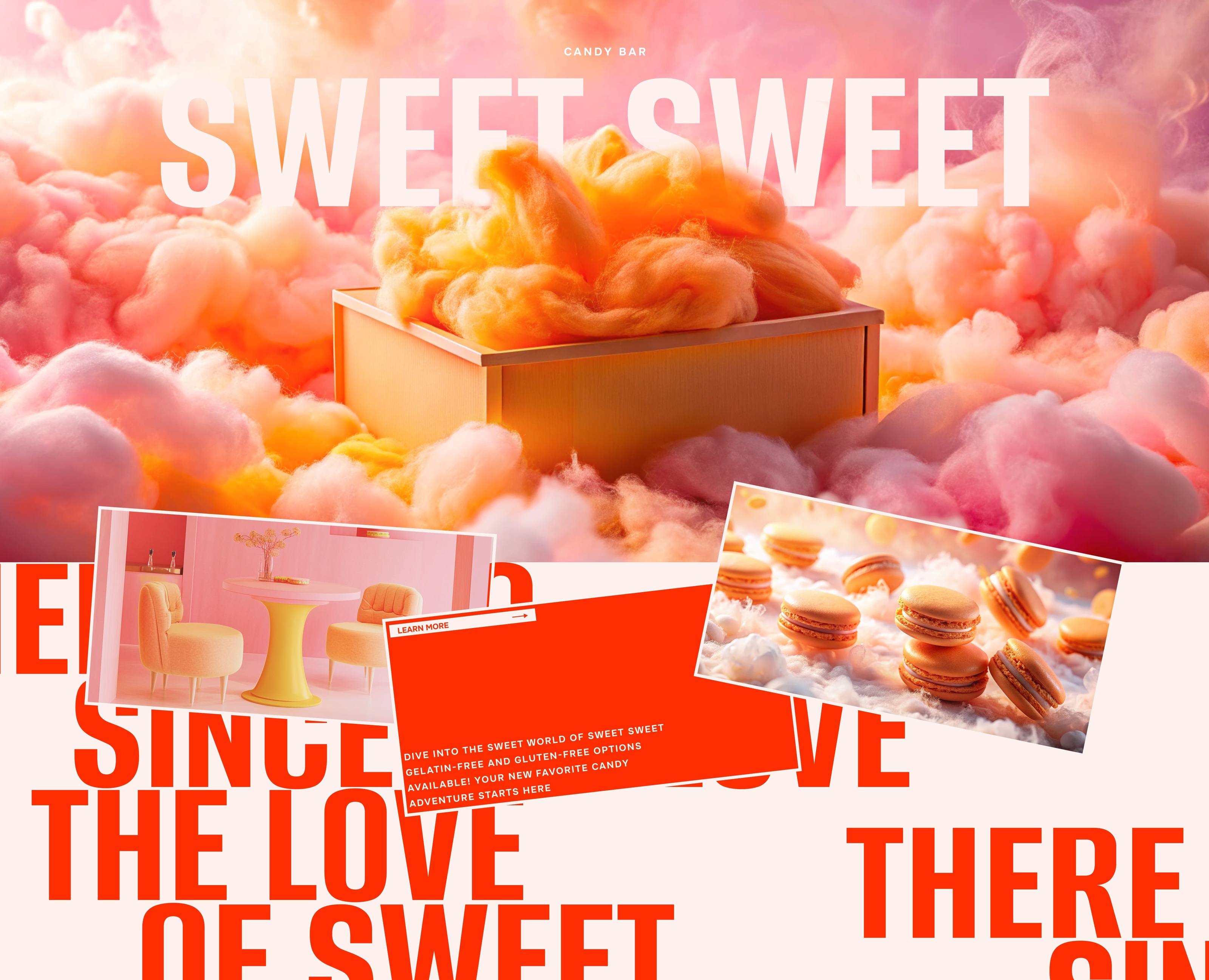 E-commerce — Candy Shop Sweet Sweet на Dprofile