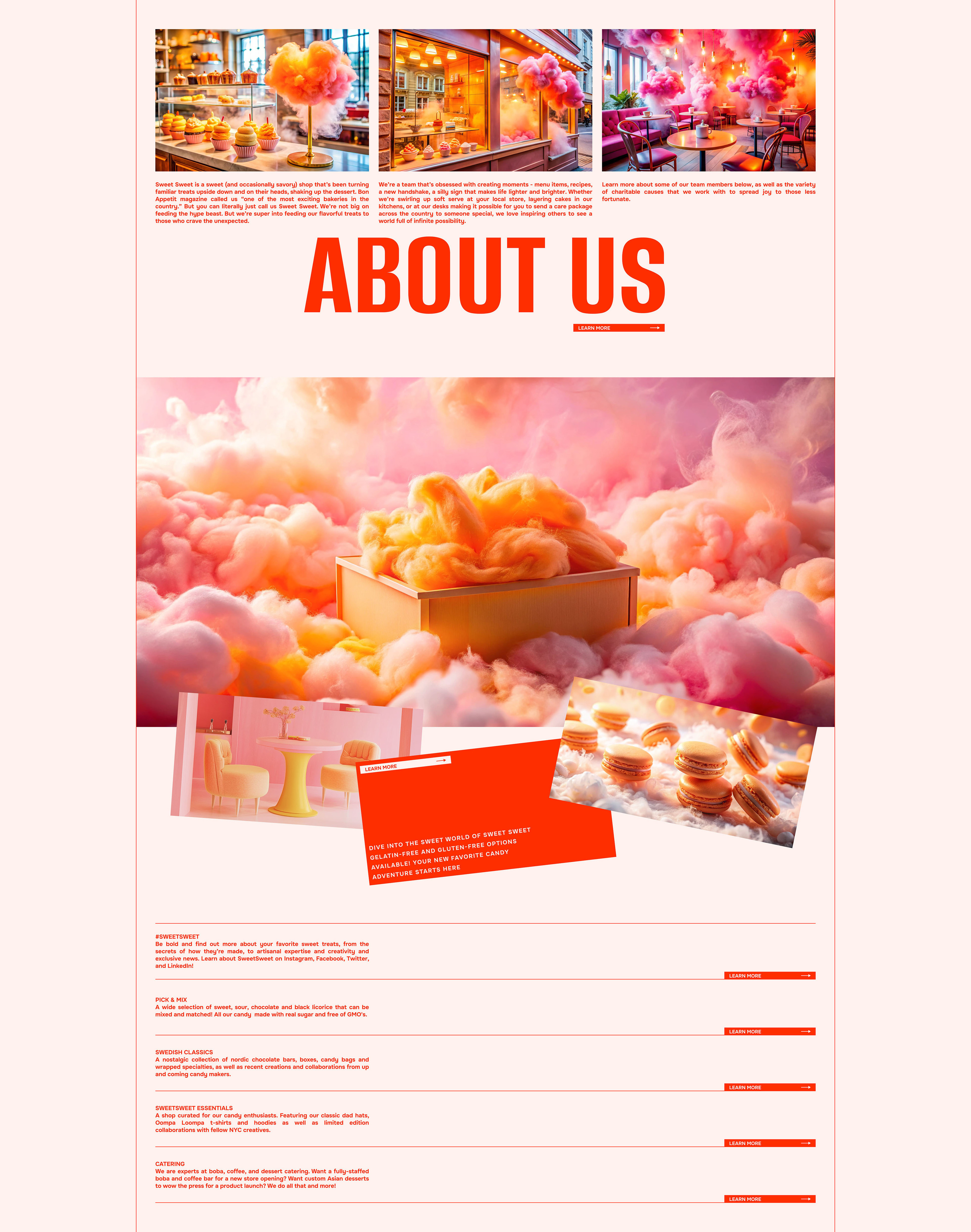 E-commerce — Candy Shop Sweet Sweet — Изображение №4 — Интерфейсы, Иллюстрация на Dprofile