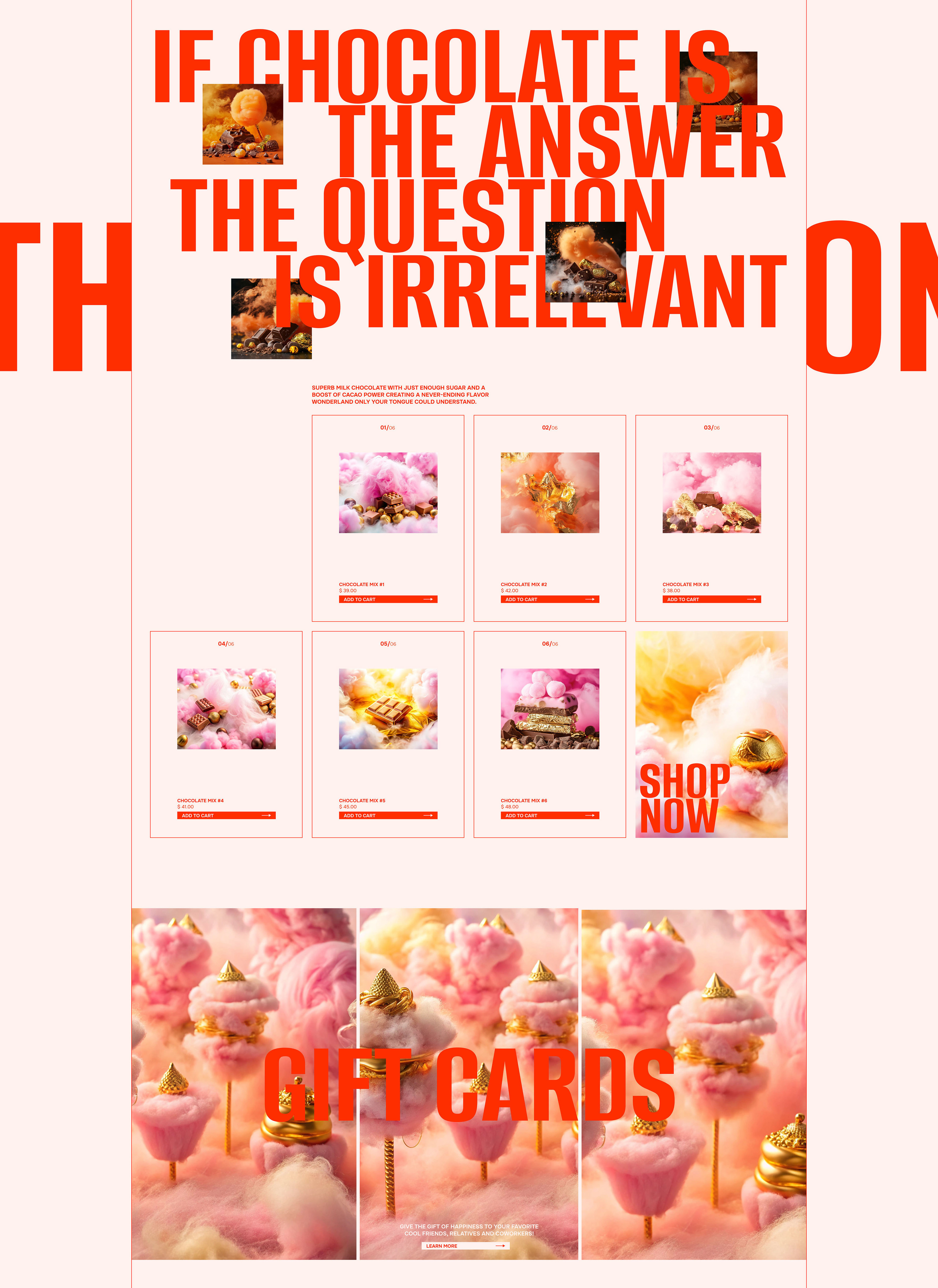 E-commerce — Candy Shop Sweet Sweet — Изображение №6 — Интерфейсы, Иллюстрация на Dprofile