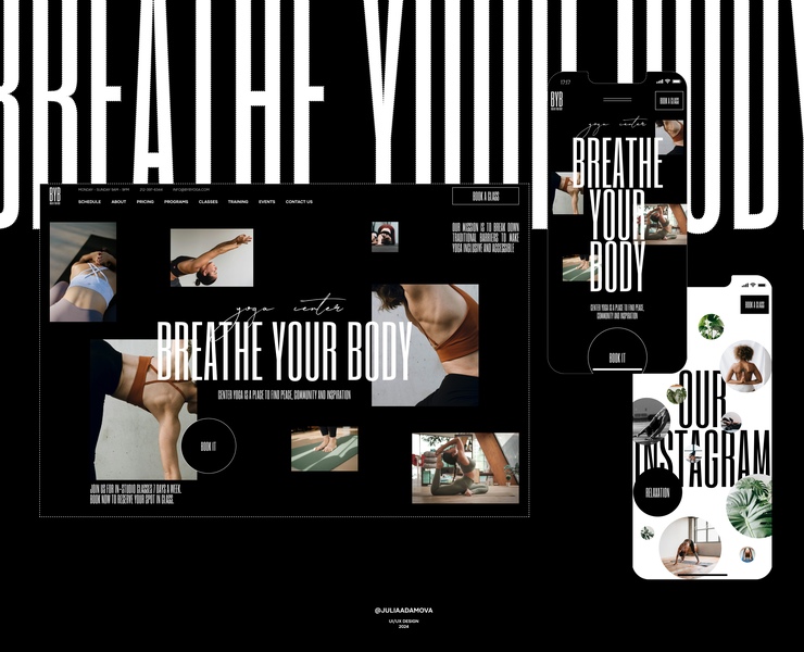 Yoga Center "Breathe your body" на Dprofile