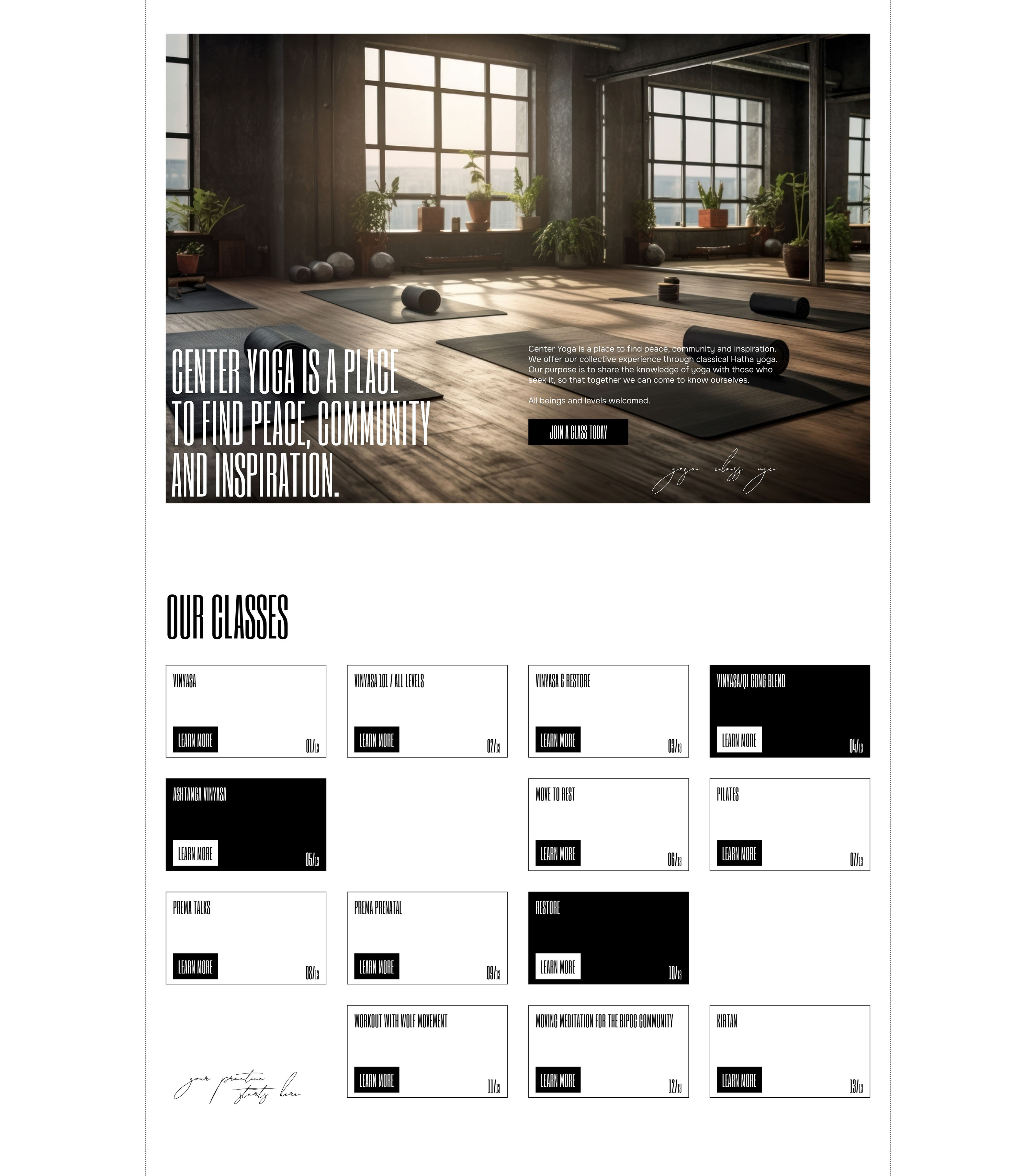 Yoga Center "Breathe your body" — Изображение №4 — Интерфейсы, Брендинг на Dprofile