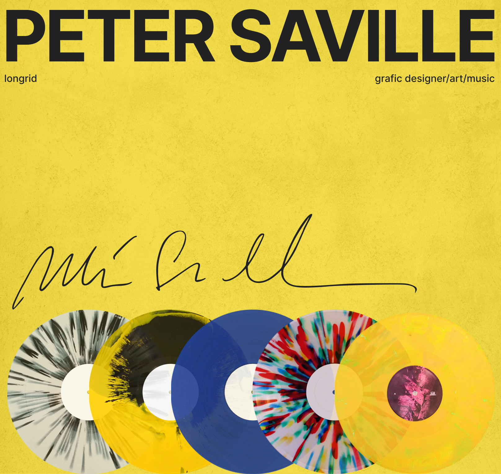 Peter Saville – Website — Изображение №1 — Интерфейсы на Dprofile