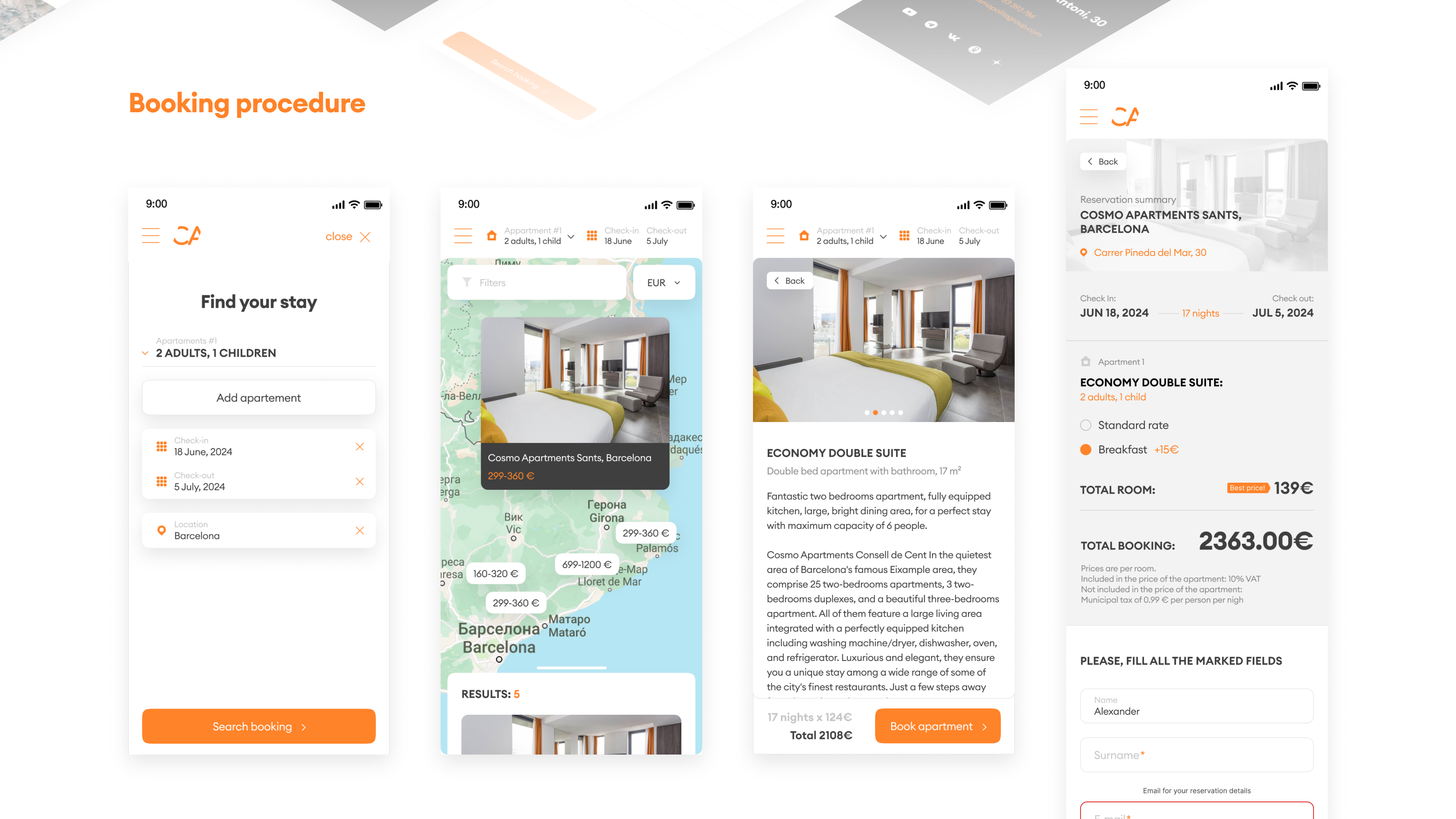 Разработка сайта бронирования | Проект для bigcreation.ru — Изображение №10 — Интерфейсы, Брендинг на Dprofile