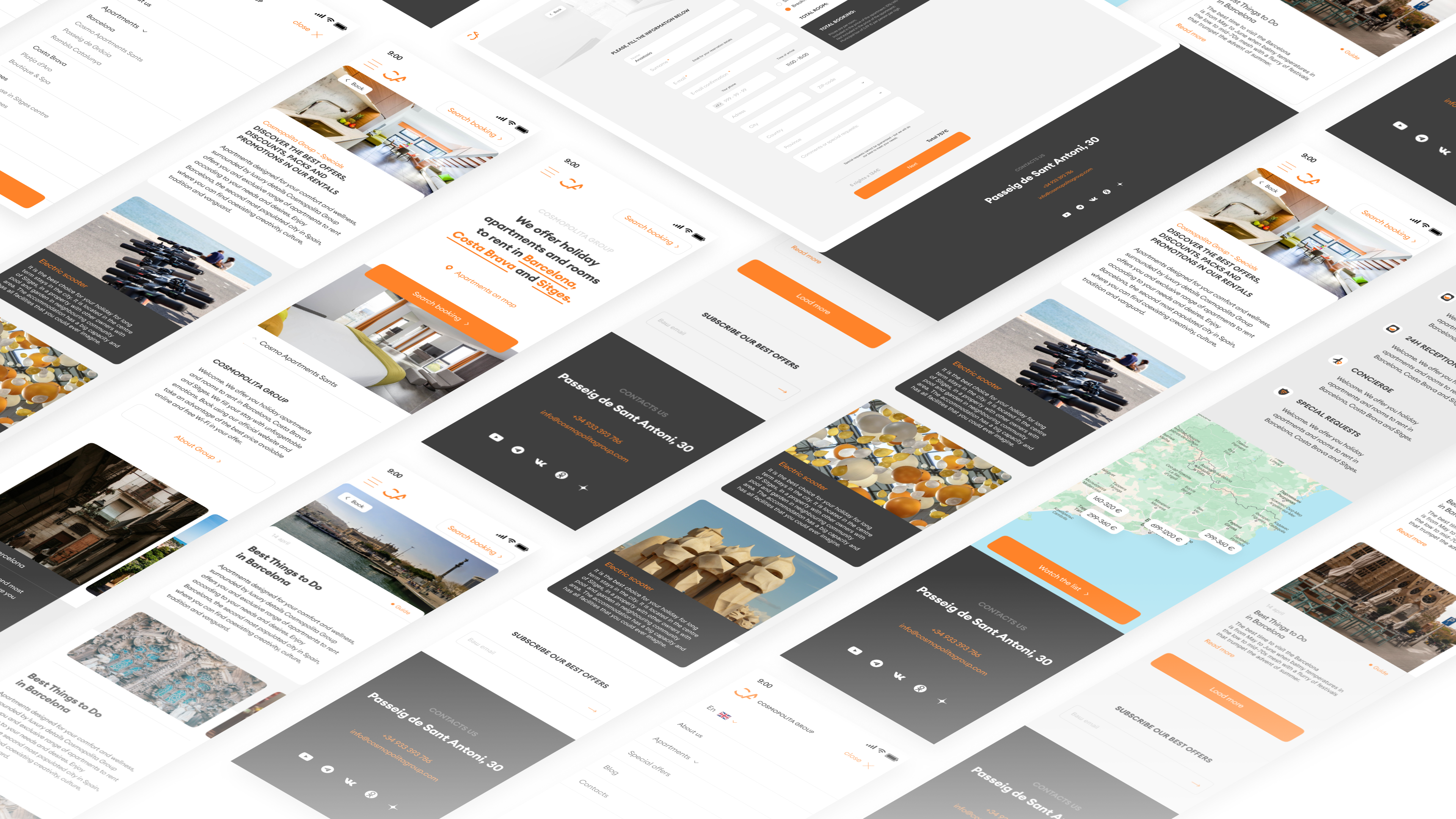 Разработка сайта бронирования | Проект для bigcreation.ru — Изображение №9 — Интерфейсы, Брендинг на Dprofile