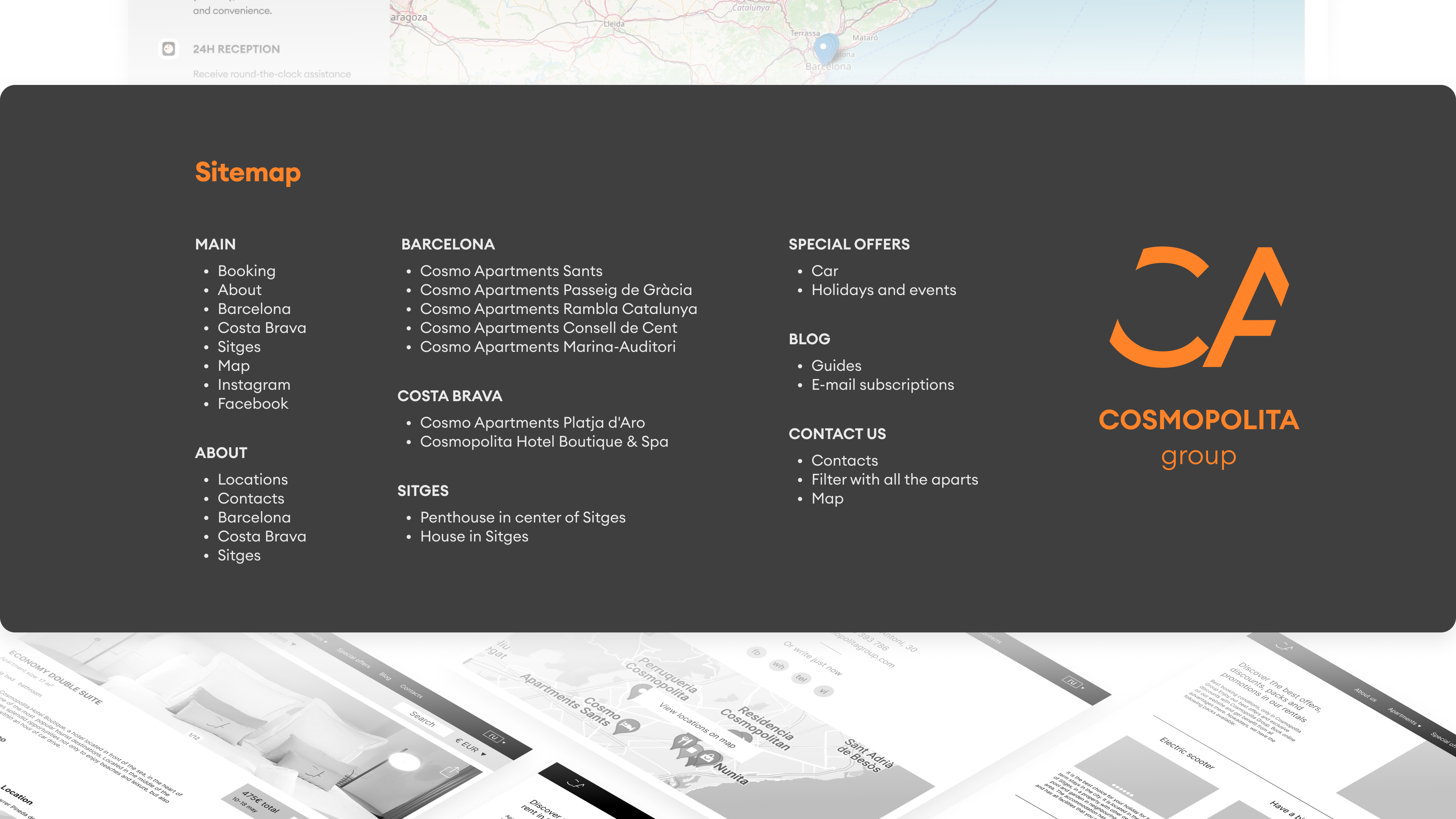 Разработка сайта бронирования | Проект для bigcreation.ru — Изображение №6 — Интерфейсы, Брендинг на Dprofile