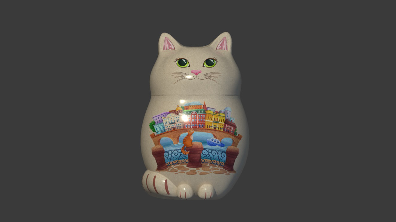 teapot cat, tea-meow — Изображение №6 — Иллюстрация на Dprofile