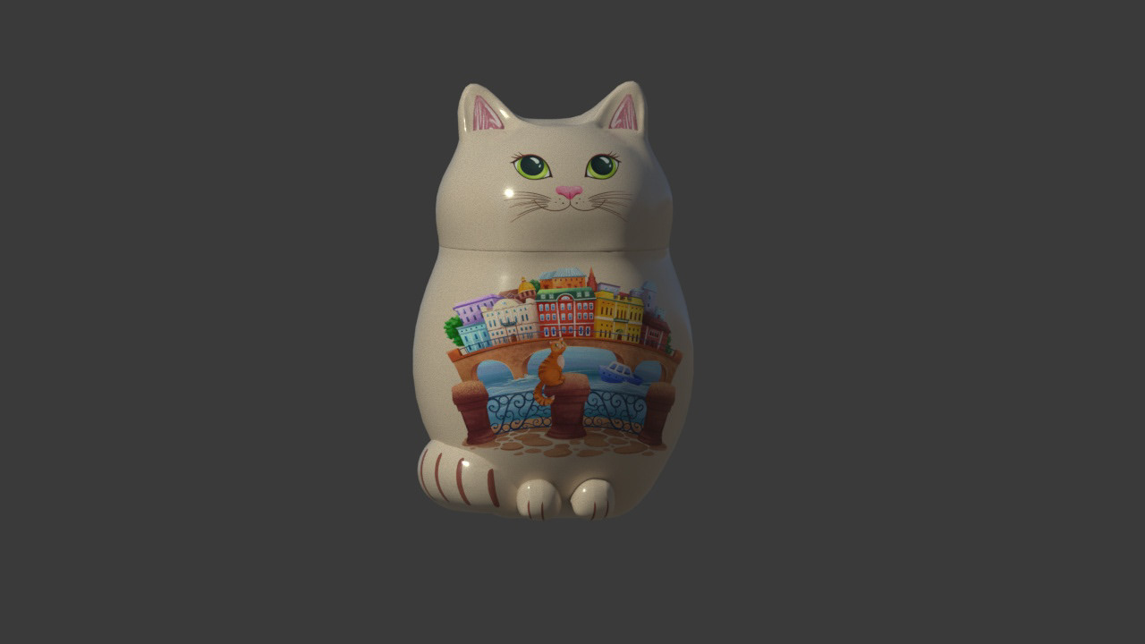 teapot cat, tea-meow — Изображение №8 — Иллюстрация на Dprofile