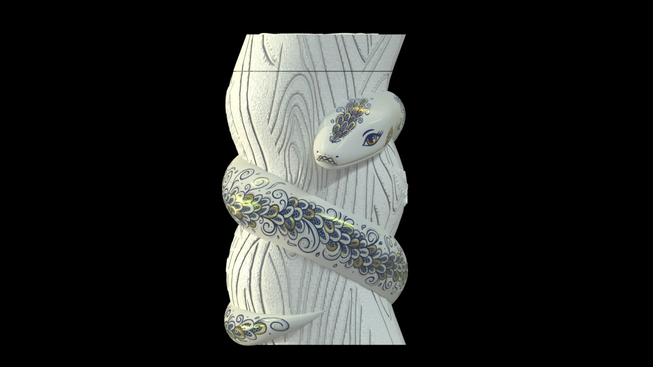snake teapot — Изображение №5 — Иллюстрация на Dprofile