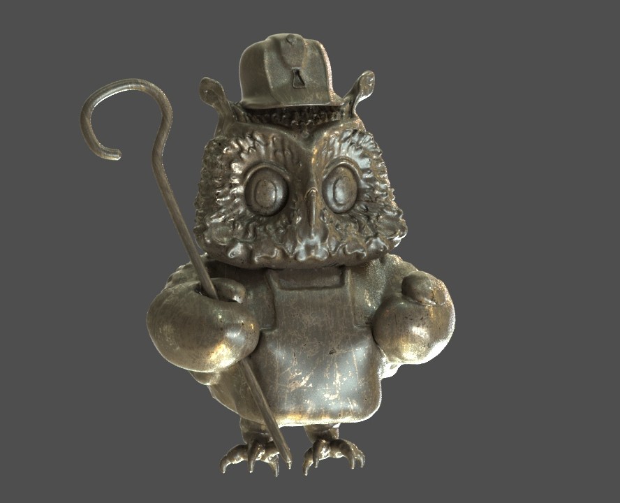 The owl is a steelworker — Иллюстрация на Dprofile