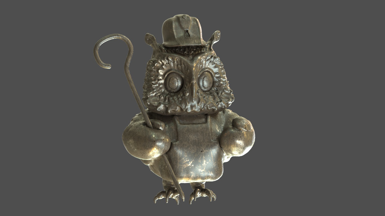 The owl is a steelworker — Изображение №1 — Иллюстрация на Dprofile