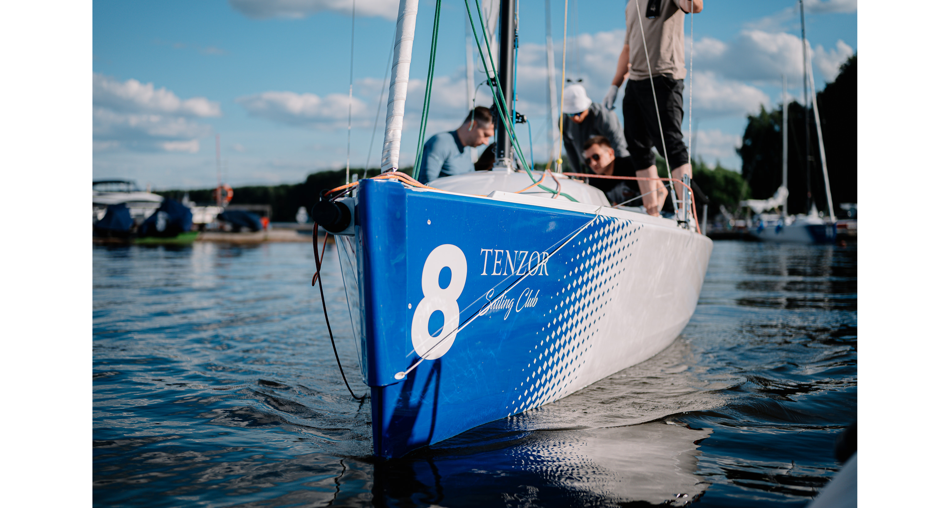 Tenzor Sailing Club Logo & Identyty — Изображение №7 — Брендинг на Dprofile