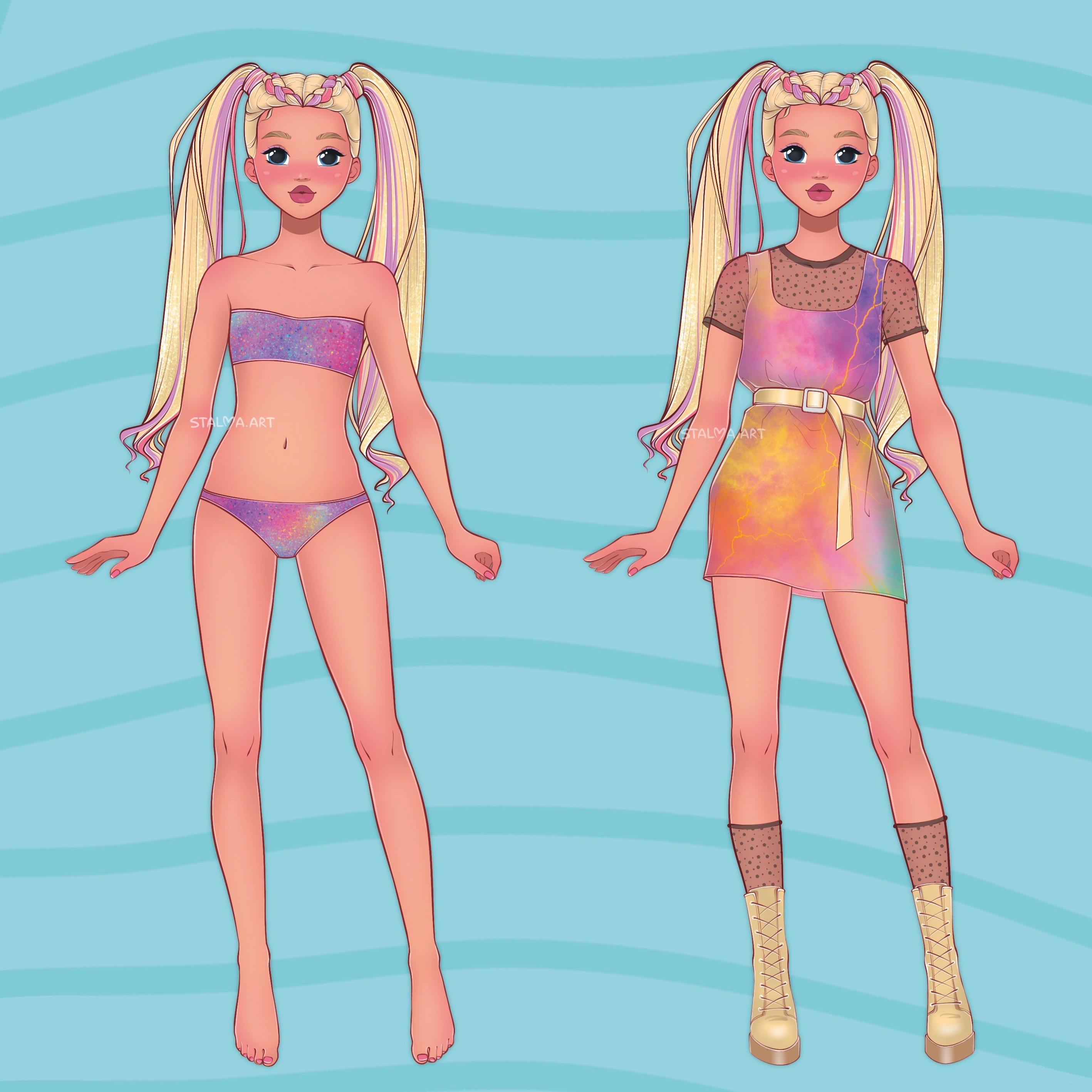 Paper Doll — Изображение №6 — Брендинг, Иллюстрация на Dprofile