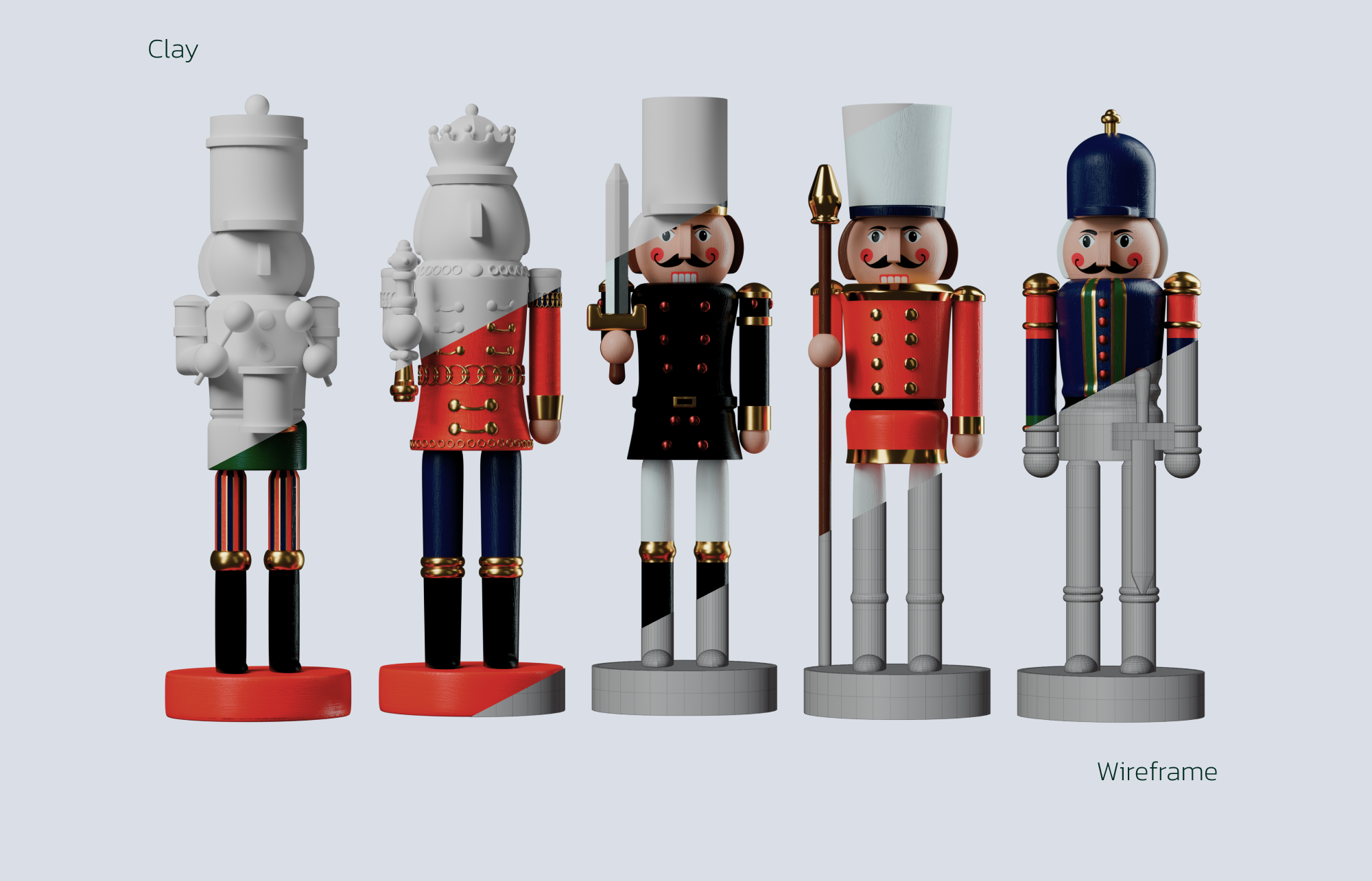 3d Nutcracker collection — Изображение №4 — 3D на Dprofile
