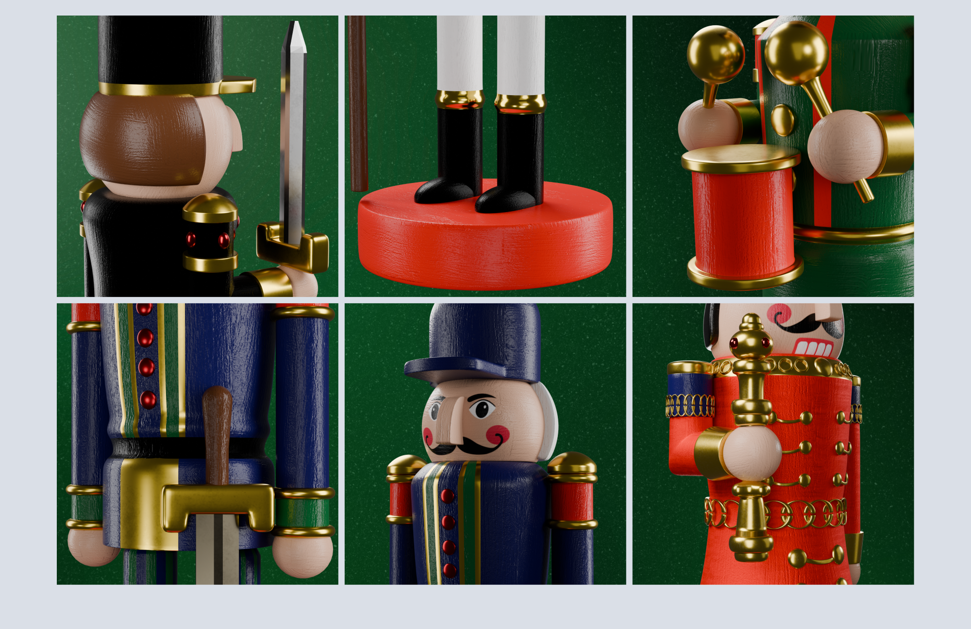 3d Nutcracker collection — Изображение №3 — 3D на Dprofile