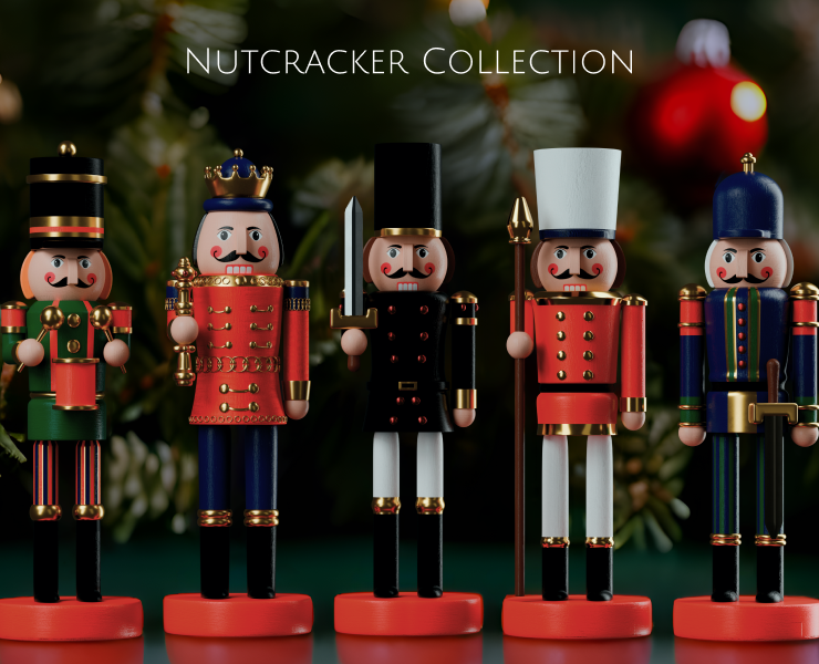 3d Nutcracker collection — 3D на Dprofile