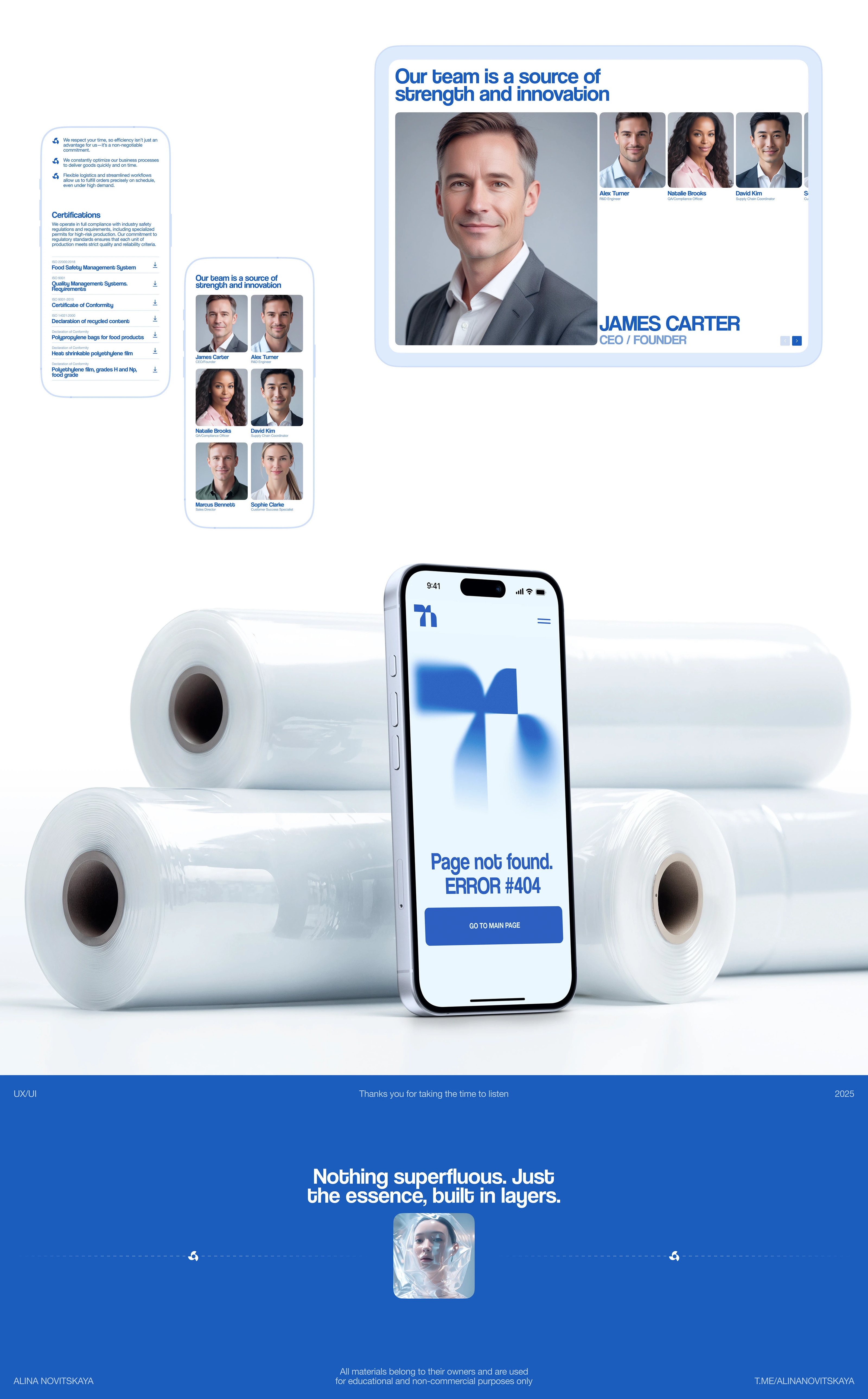 Thermo.Plast | Corporate website — Изображение №13 — Интерфейсы, Брендинг на Dprofile