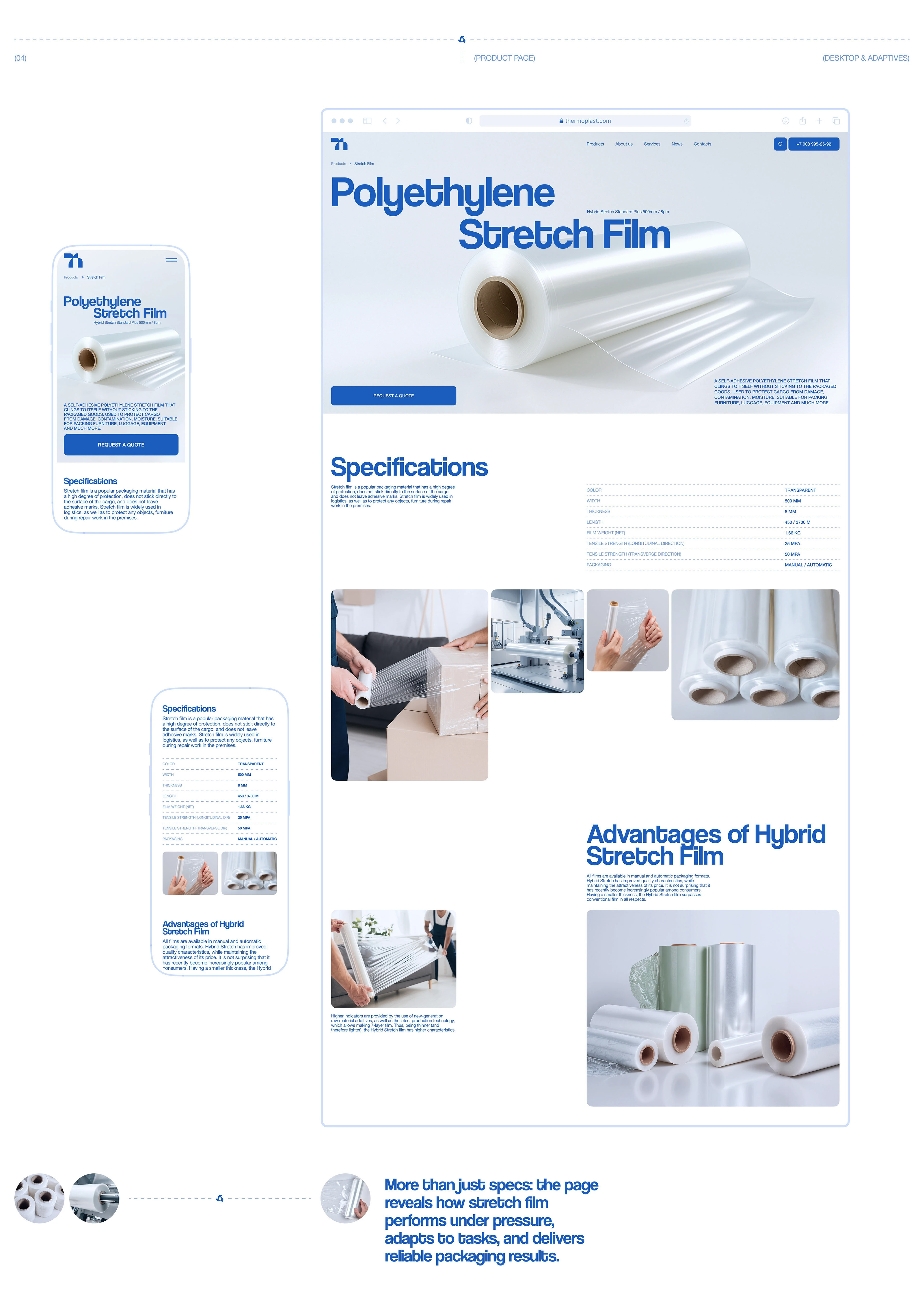 Thermo.Plast | Corporate website — Изображение №8 — Интерфейсы, Брендинг на Dprofile