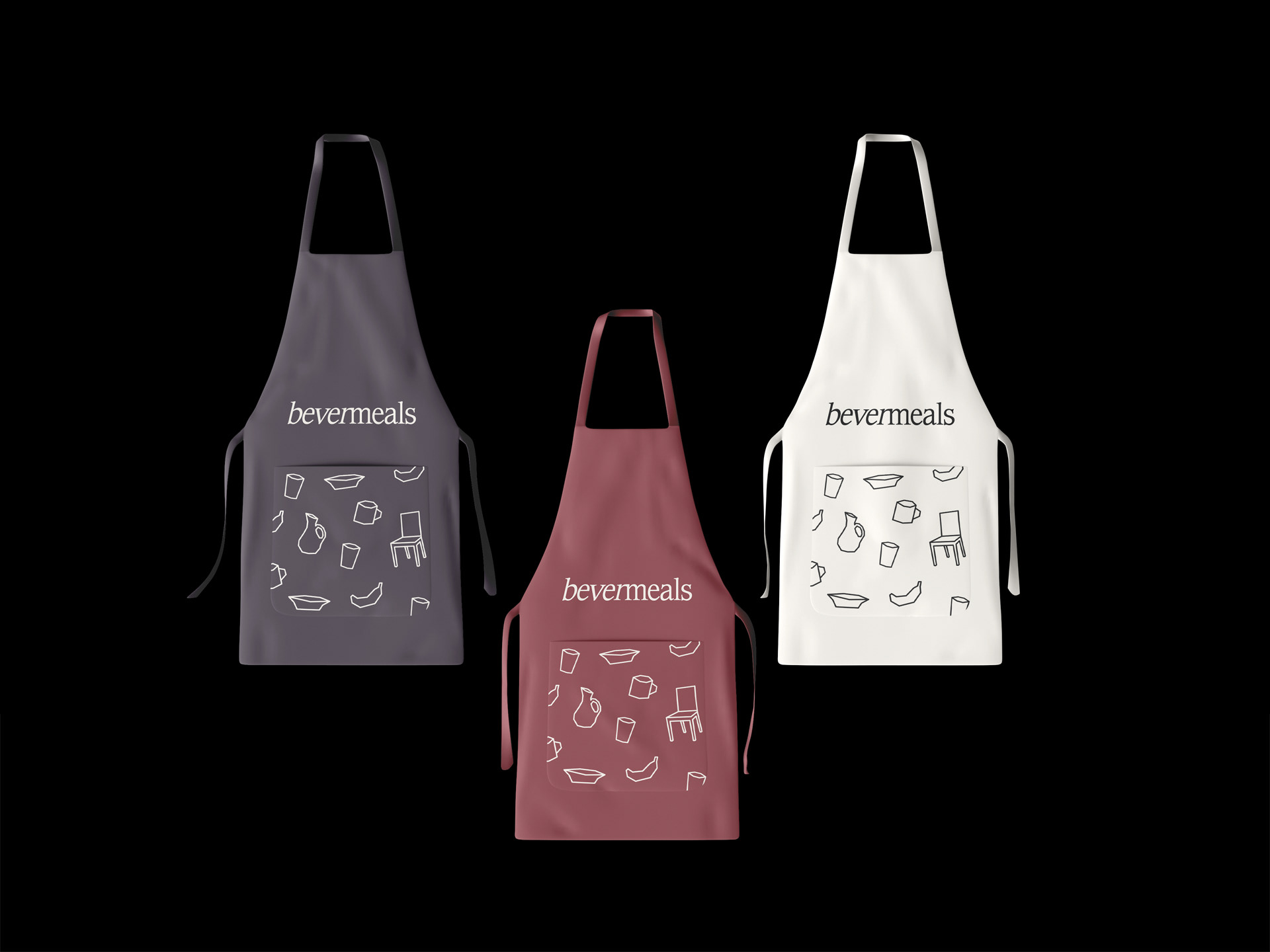 bevermeals cafe — Visual identity — Изображение №14 — Брендинг, Графика на Dprofile