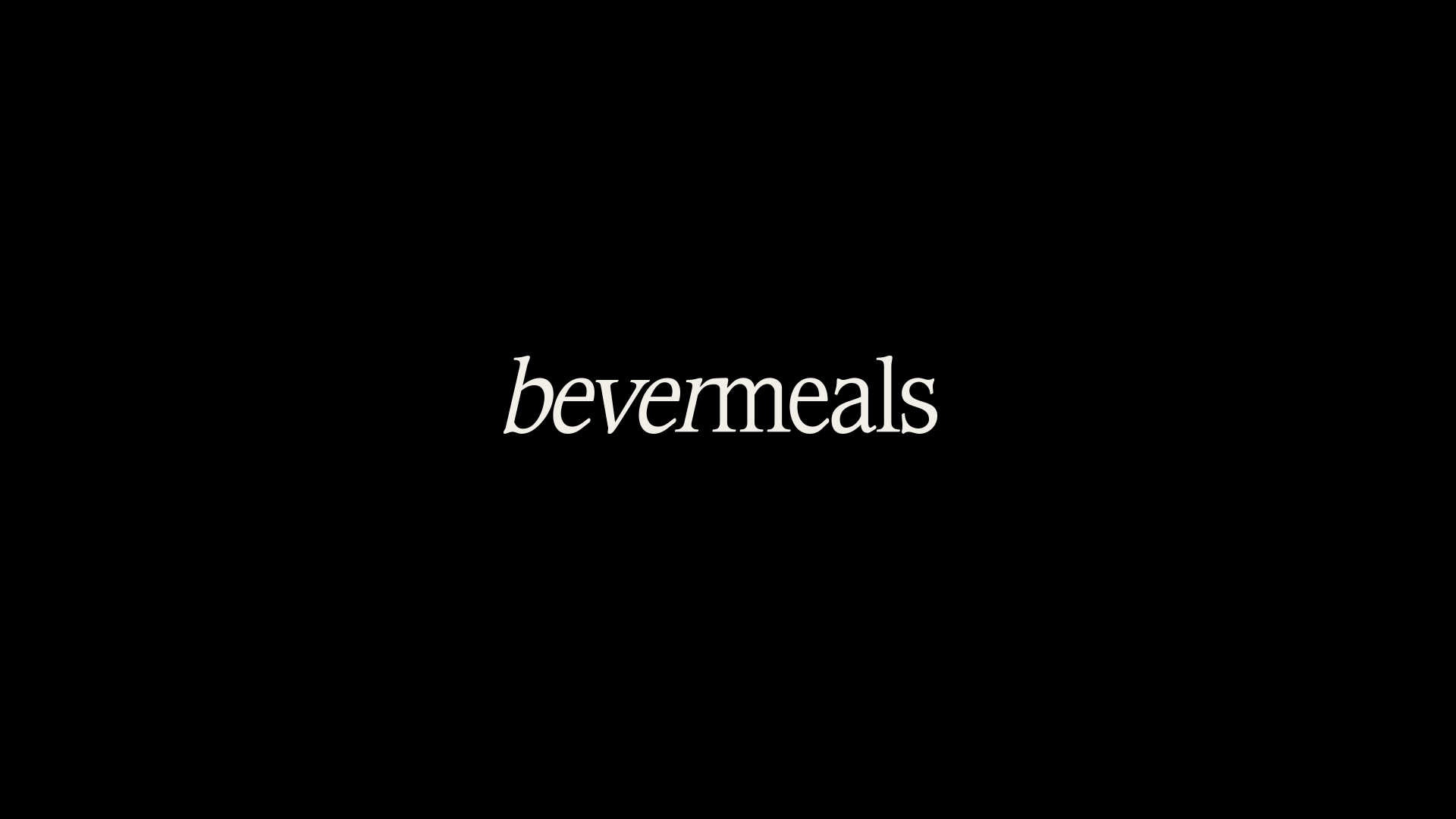 bevermeals cafe — Visual identity — Изображение №7 — Брендинг, Графика на Dprofile