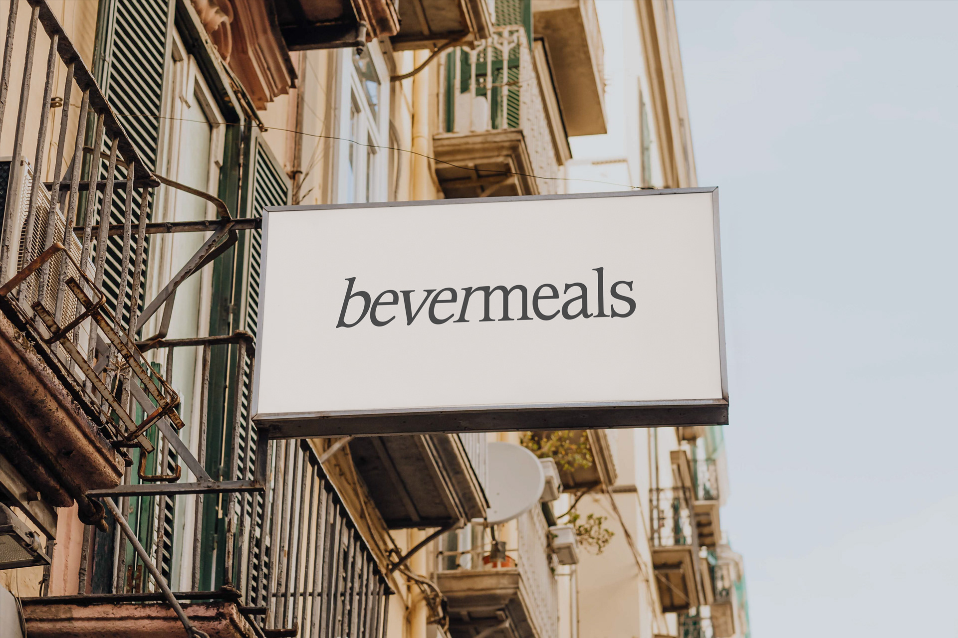 bevermeals cafe — Visual identity — Изображение №15 — Брендинг, Графика на Dprofile
