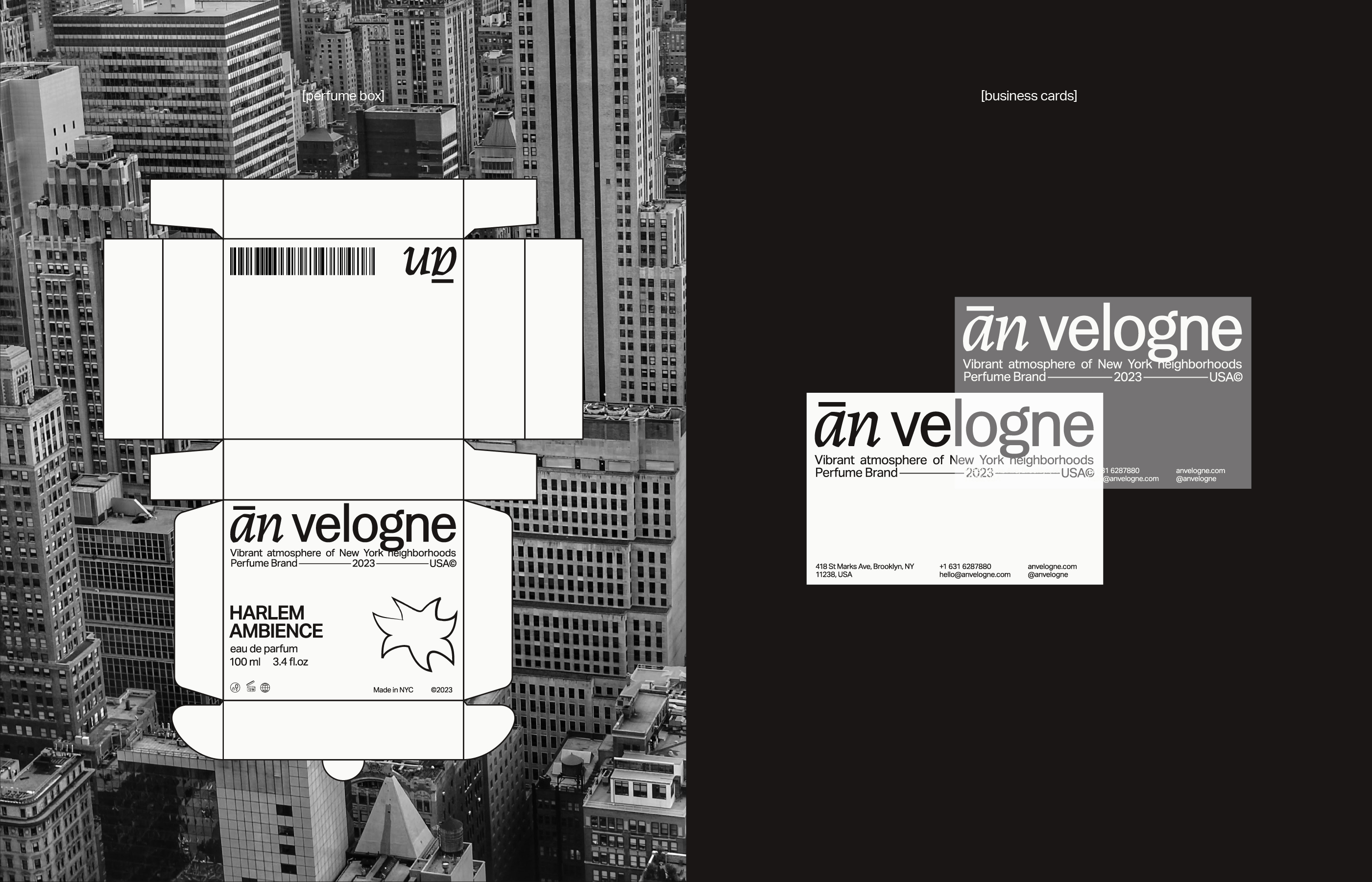 ān velogne — Visual identity — Изображение №5 — Брендинг, Графика на Dprofile