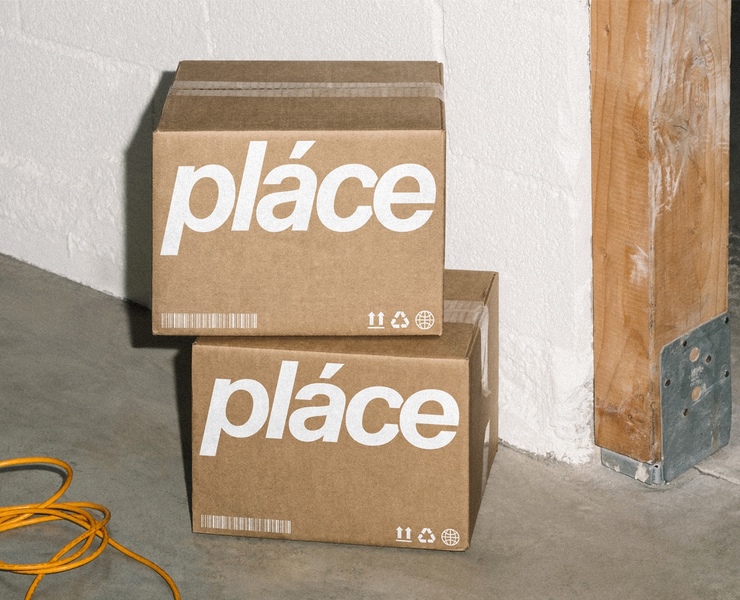 pláce — Visual identity на Dprofile