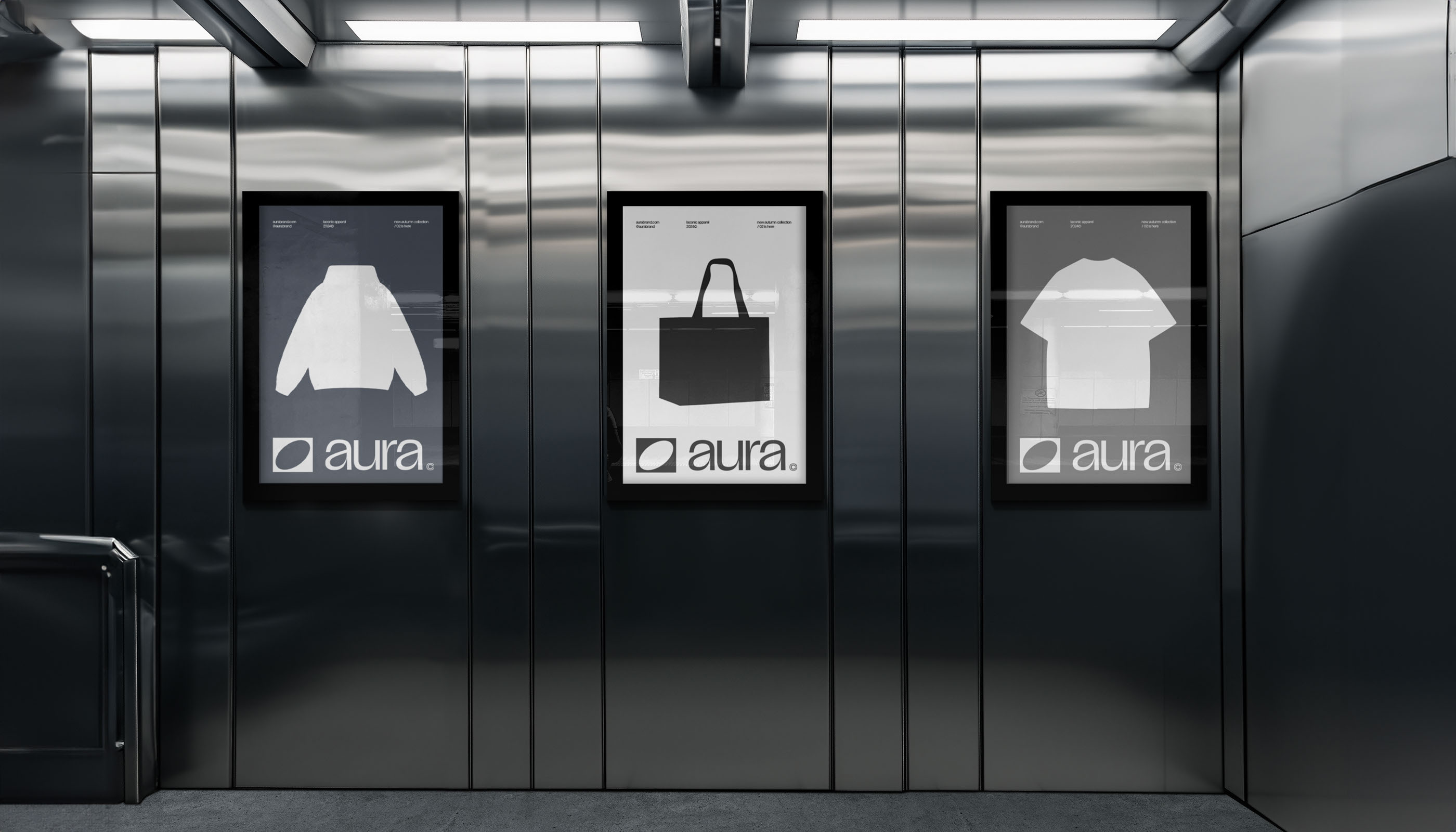 aura© — Visual identity — Изображение №2 — Брендинг, Графика на Dprofile