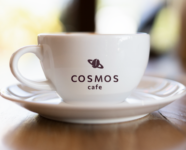 Логотип для кафе COSMOS на Dprofile