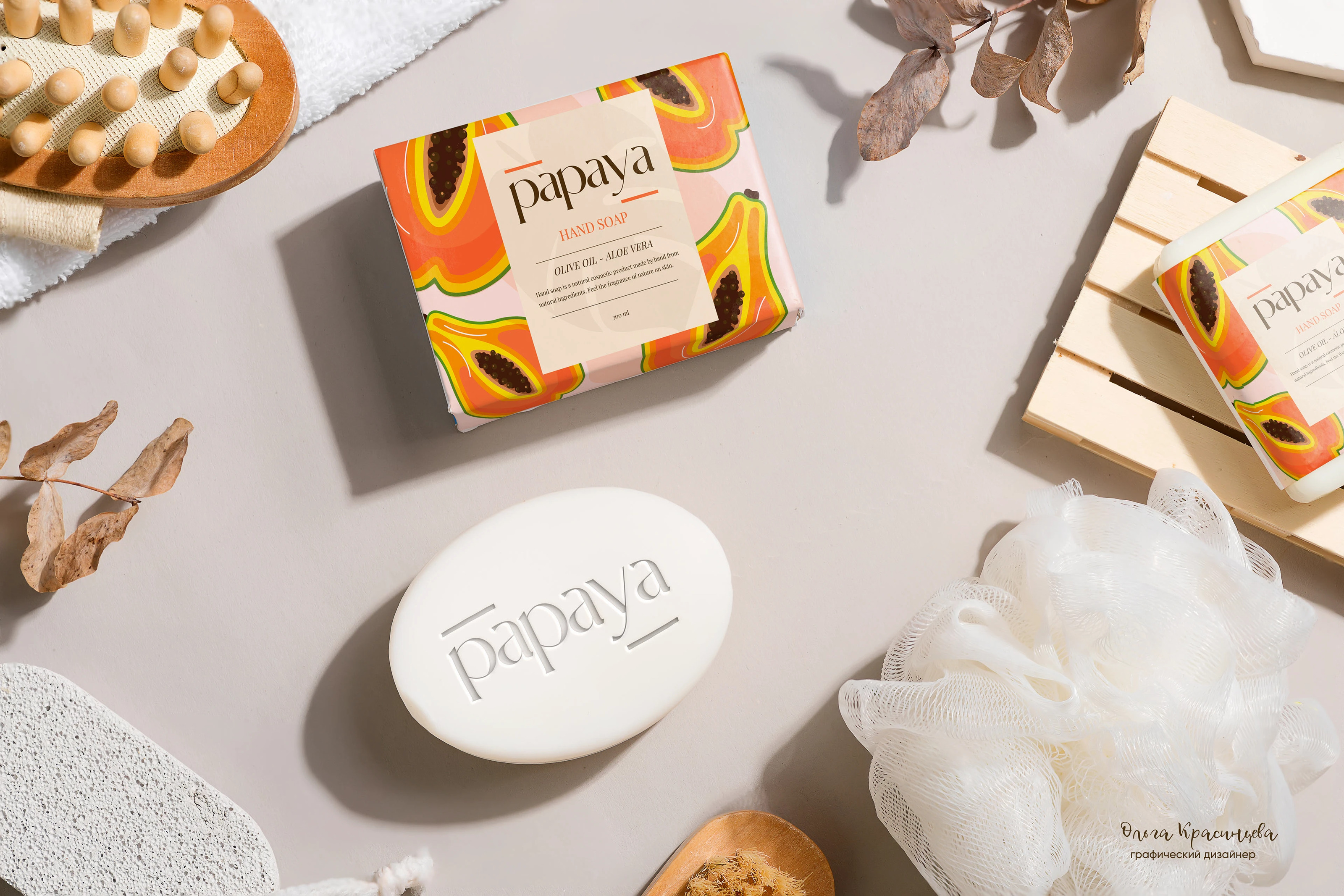 Разработка бренда мыла для рук (дизайн упаковки) в AI — Изображение №3 — Брендинг, Графика на Dprofile