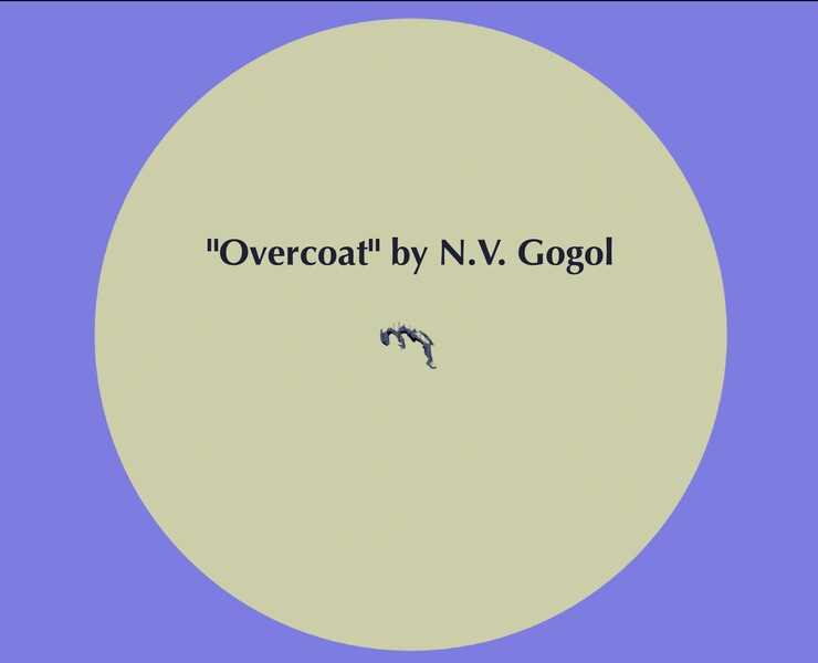 Book trailer "Overcoat" by N.V. Gogol — Иллюстрация на Dprofile