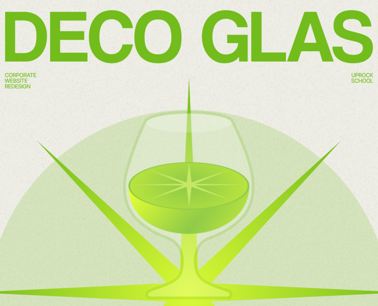 DECO GLAS | Corporate website redesign — Интерфейсы на Dprofile