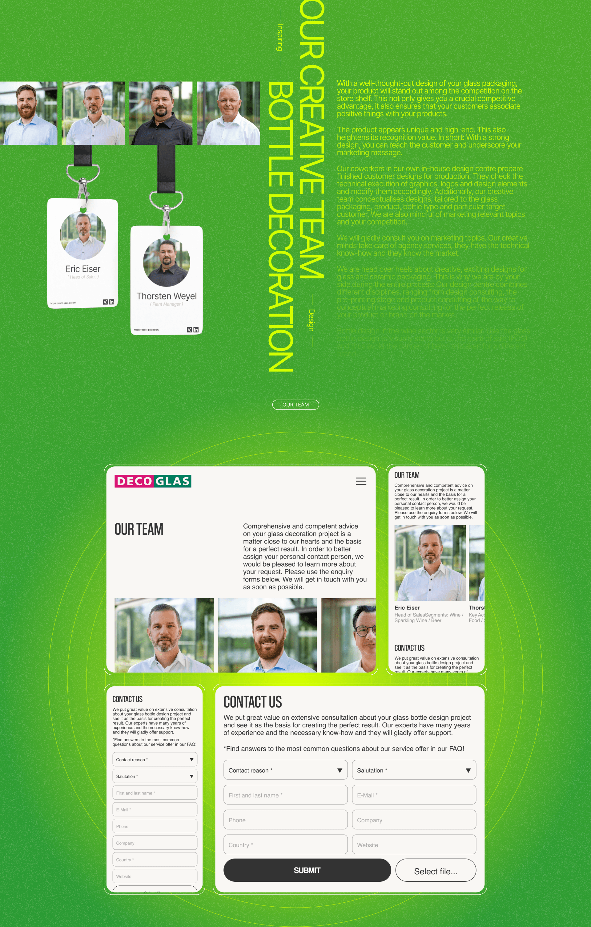 DECO GLAS | Corporate website redesign — Изображение №11 — Интерфейсы на Dprofile