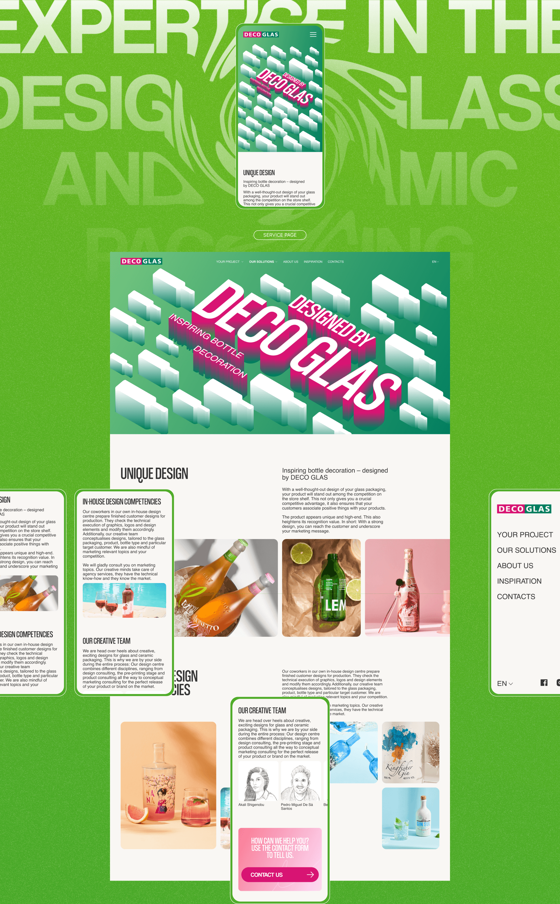 DECO GLAS | Corporate website redesign — Изображение №10 — Интерфейсы на Dprofile