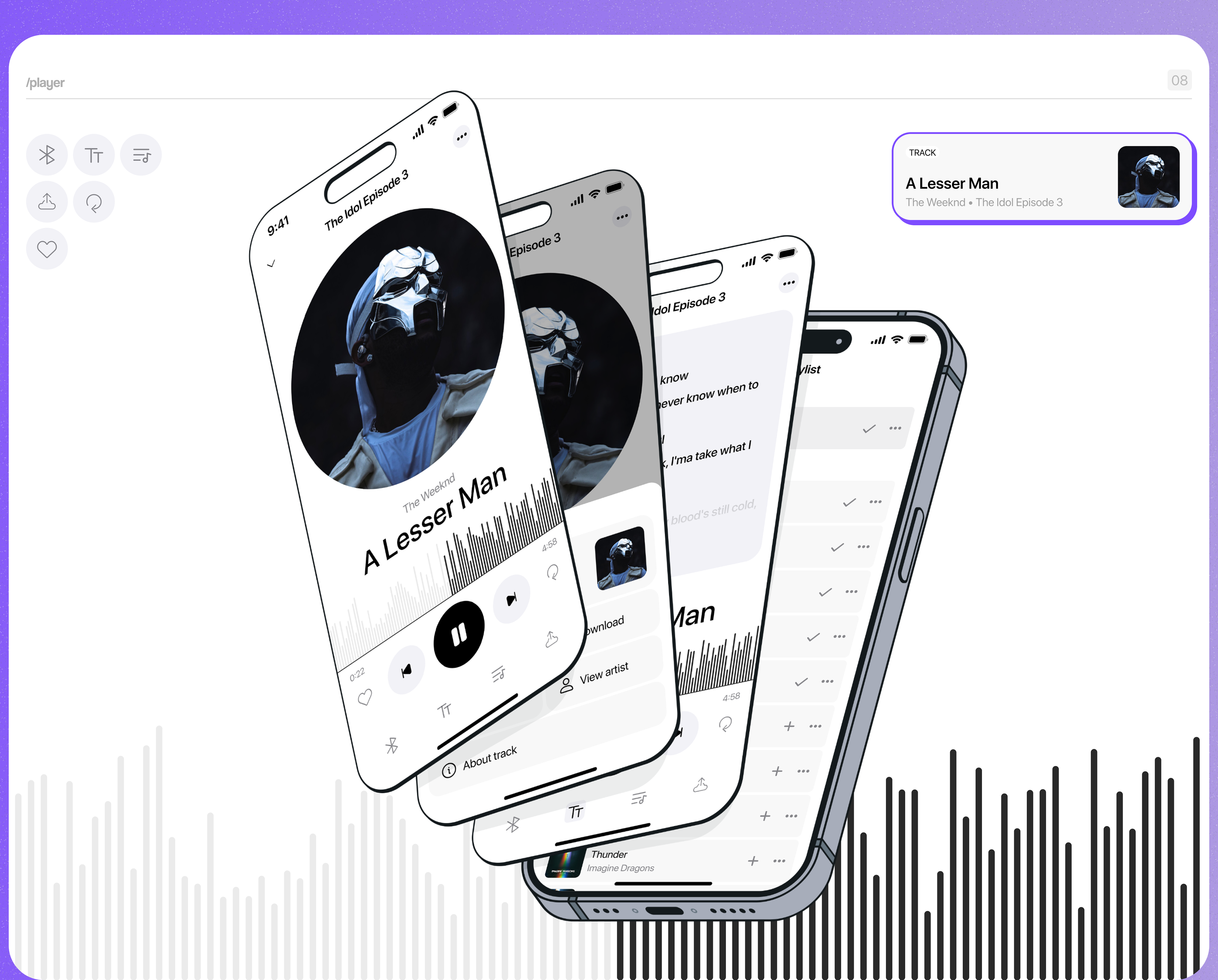 SoundSphere | Music Mobile App UX/UI — Изображение №15 — Интерфейсы на Dprofile
