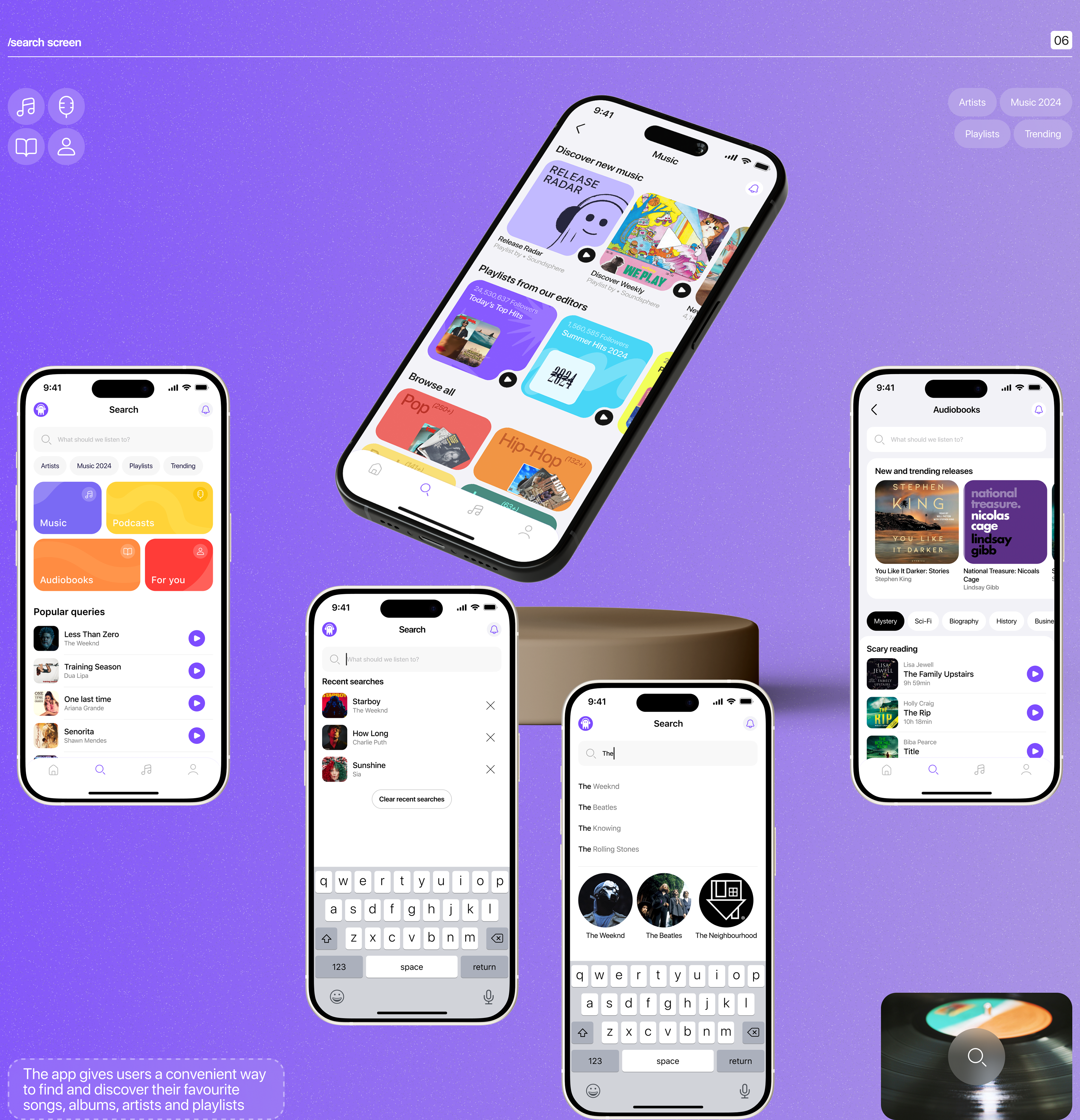 SoundSphere | Music Mobile App UX/UI — Изображение №12 — Интерфейсы на Dprofile