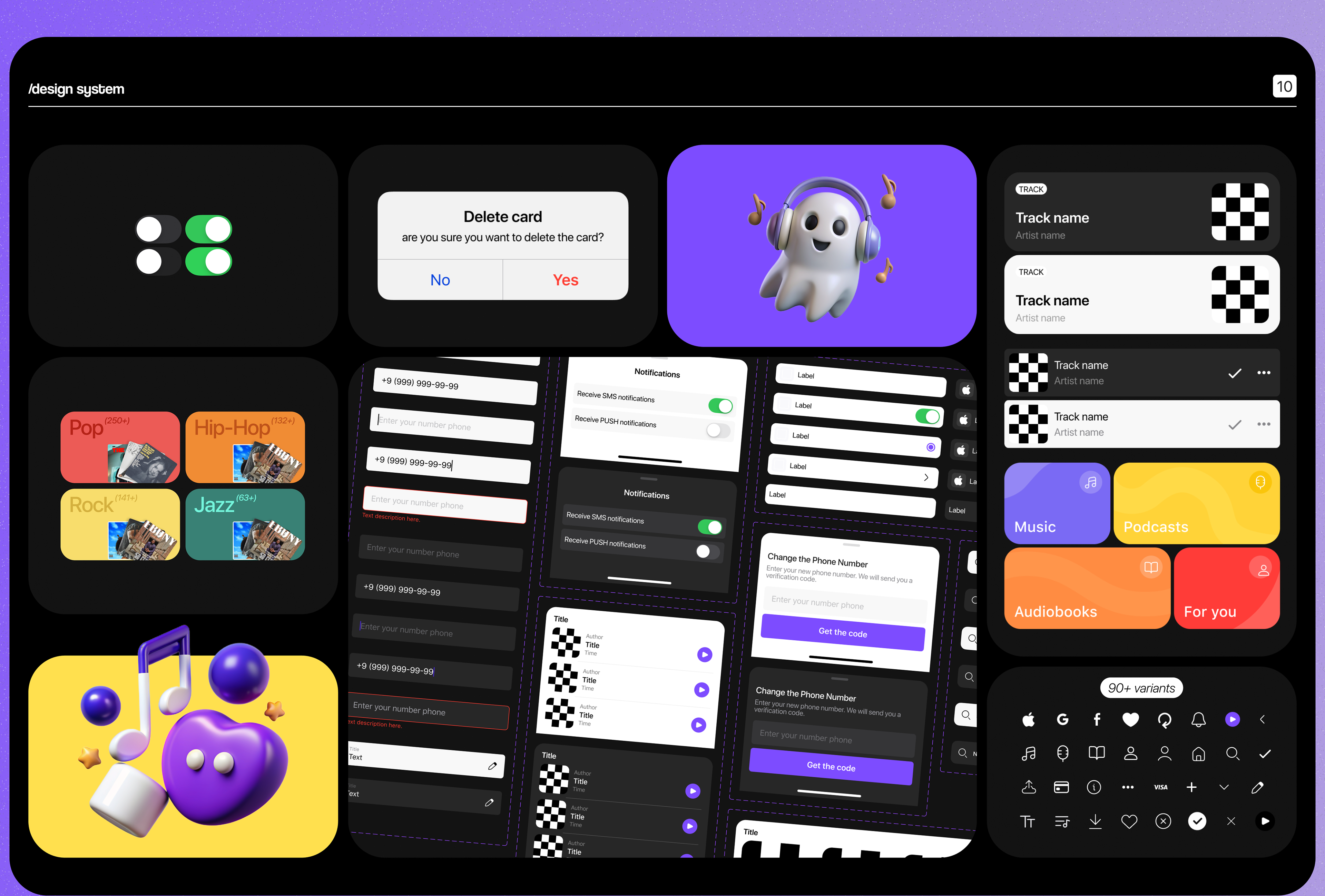 SoundSphere | Music Mobile App UX/UI — Изображение №17 — Интерфейсы на Dprofile