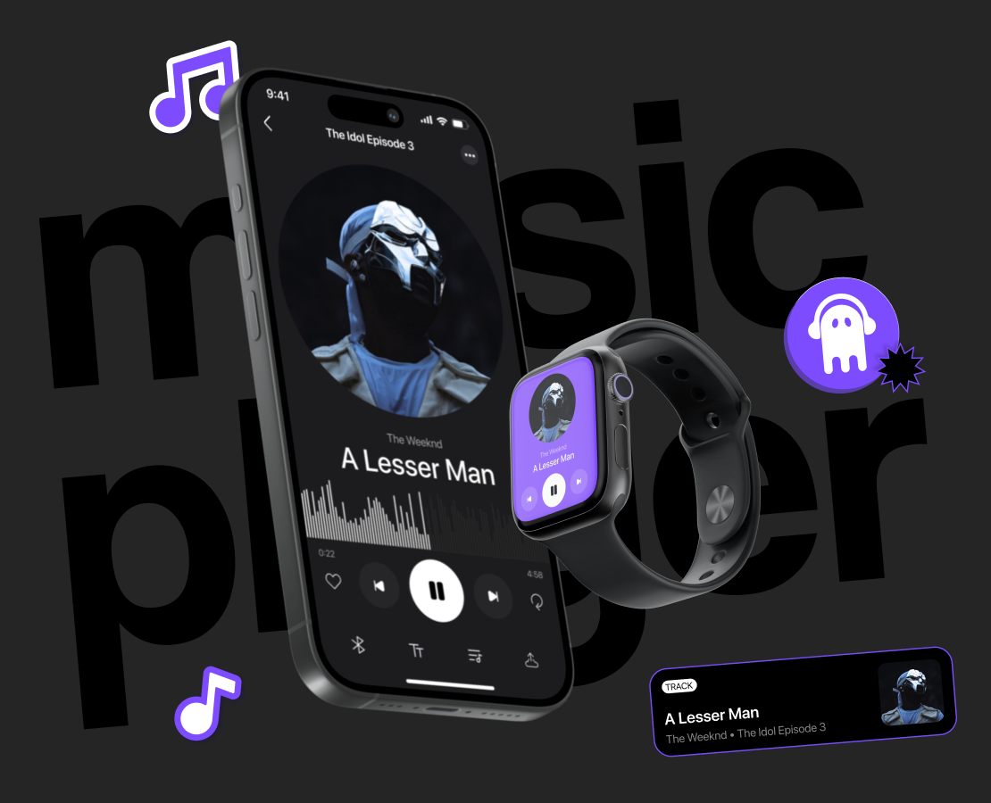 SoundSphere | Music Mobile App UX/UI — Интерфейсы на Dprofile