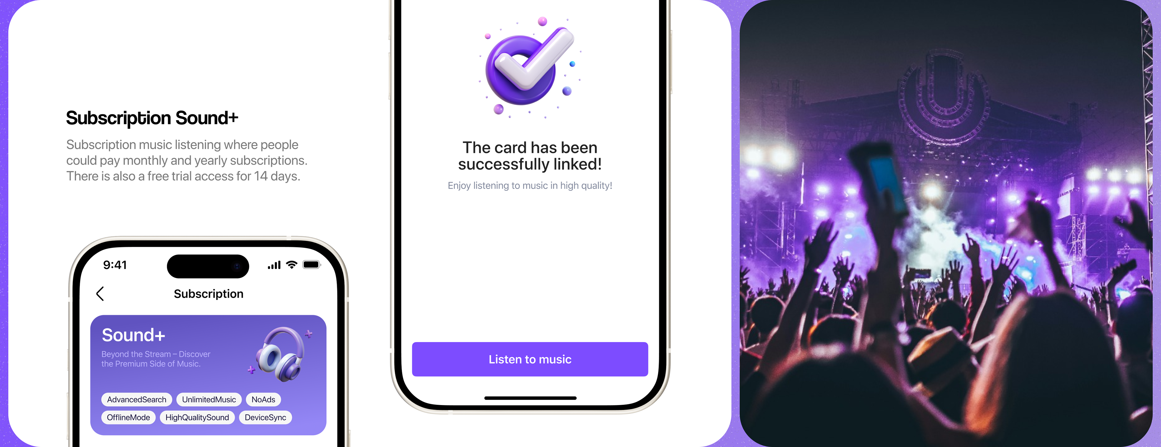SoundSphere | Music Mobile App UX/UI — Изображение №8 — Интерфейсы на Dprofile