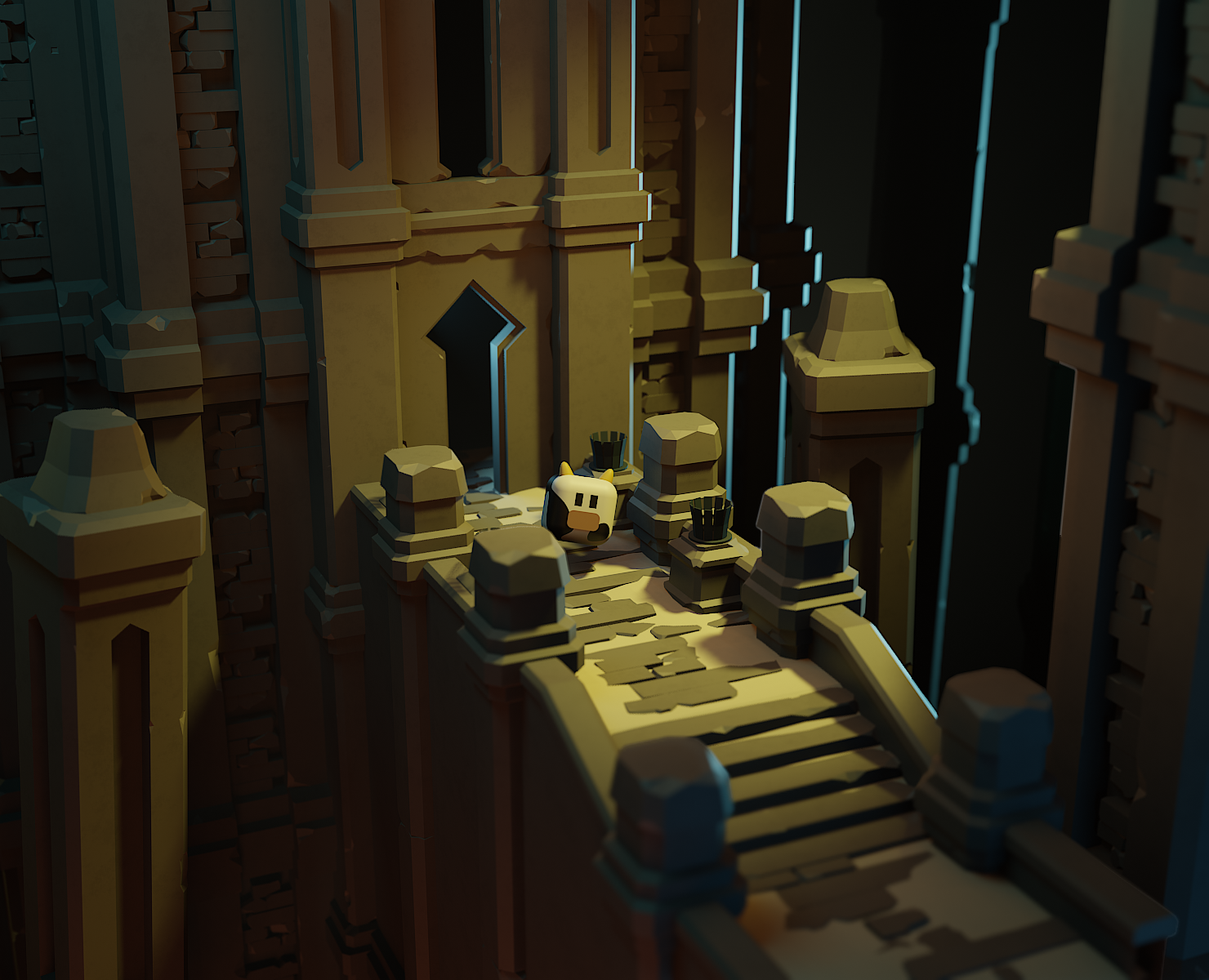 3D-иллюстрация, концепт сцены — Иллюстрация на Dprofile