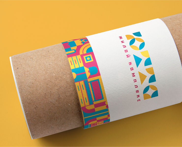 UTTA — concept of corporate identity of the residential — Брендинг, Графика на Dprofile